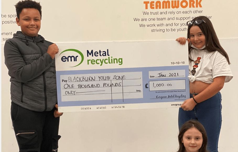Blackburn youth organisation welcomes donation to continue its work during the pandemic
