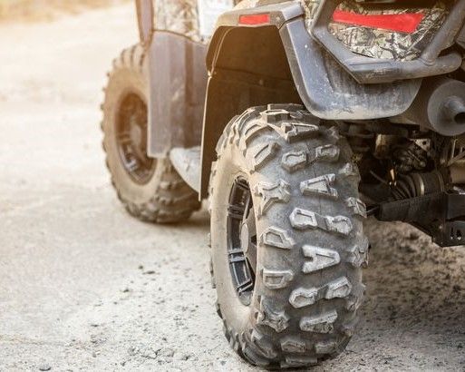 Man taken to hospital after getting trapped underneath quad bike