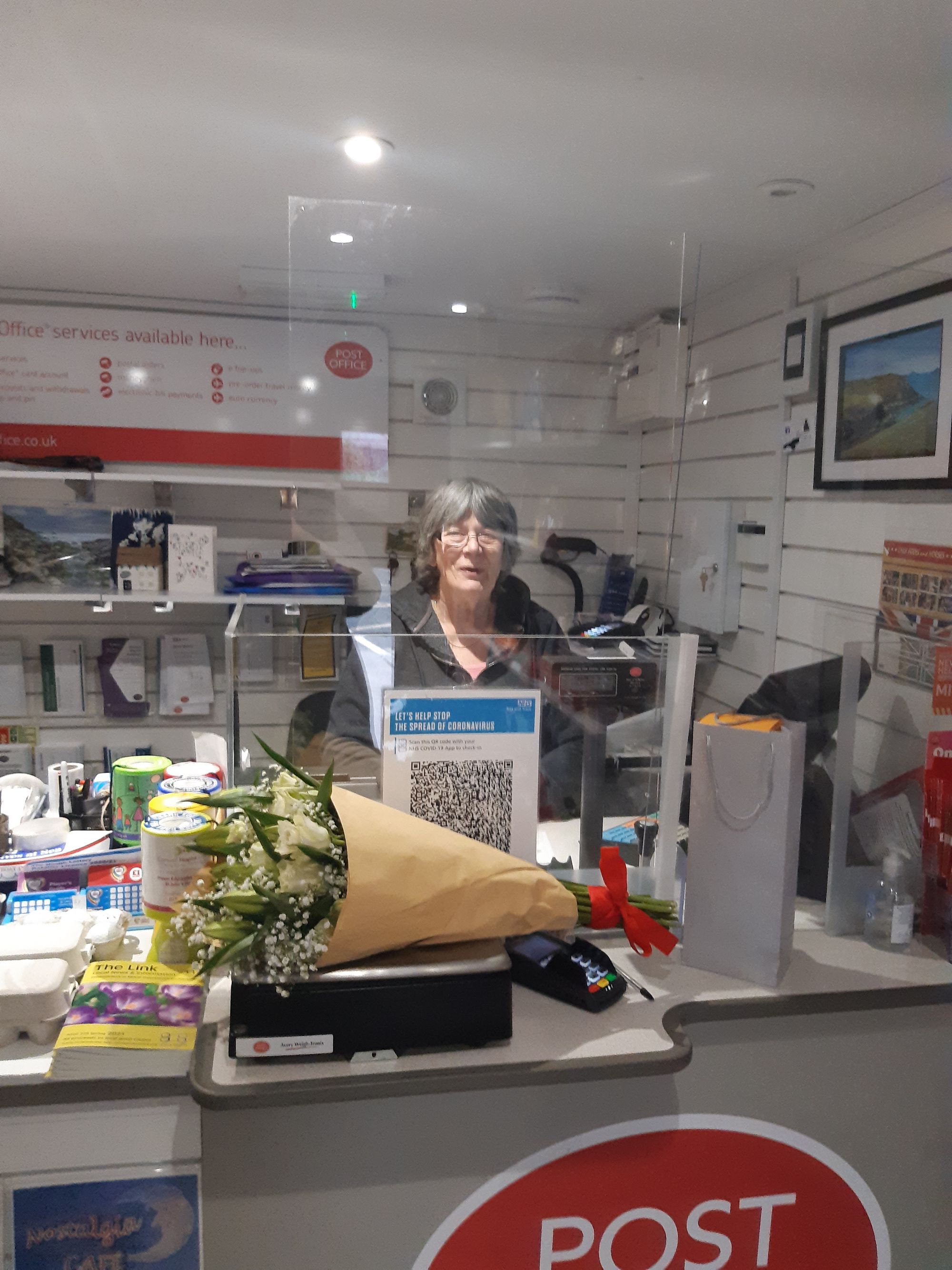 St Minver postmistress celebrates 50 years in the job