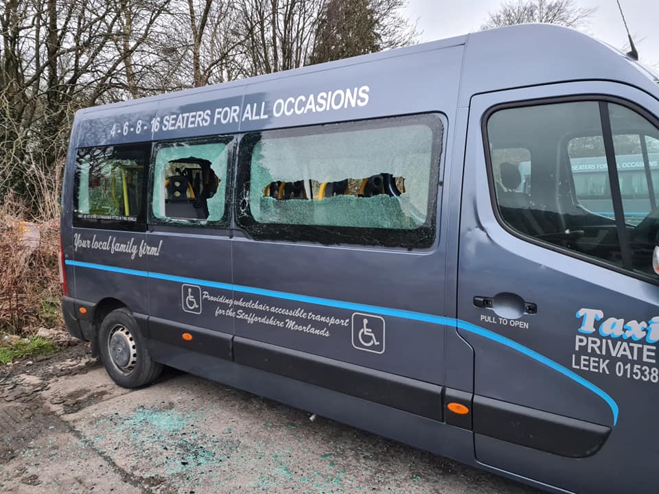 Owner of Leek bus company 'devastated' after vandals caused £40,000's worth of damage