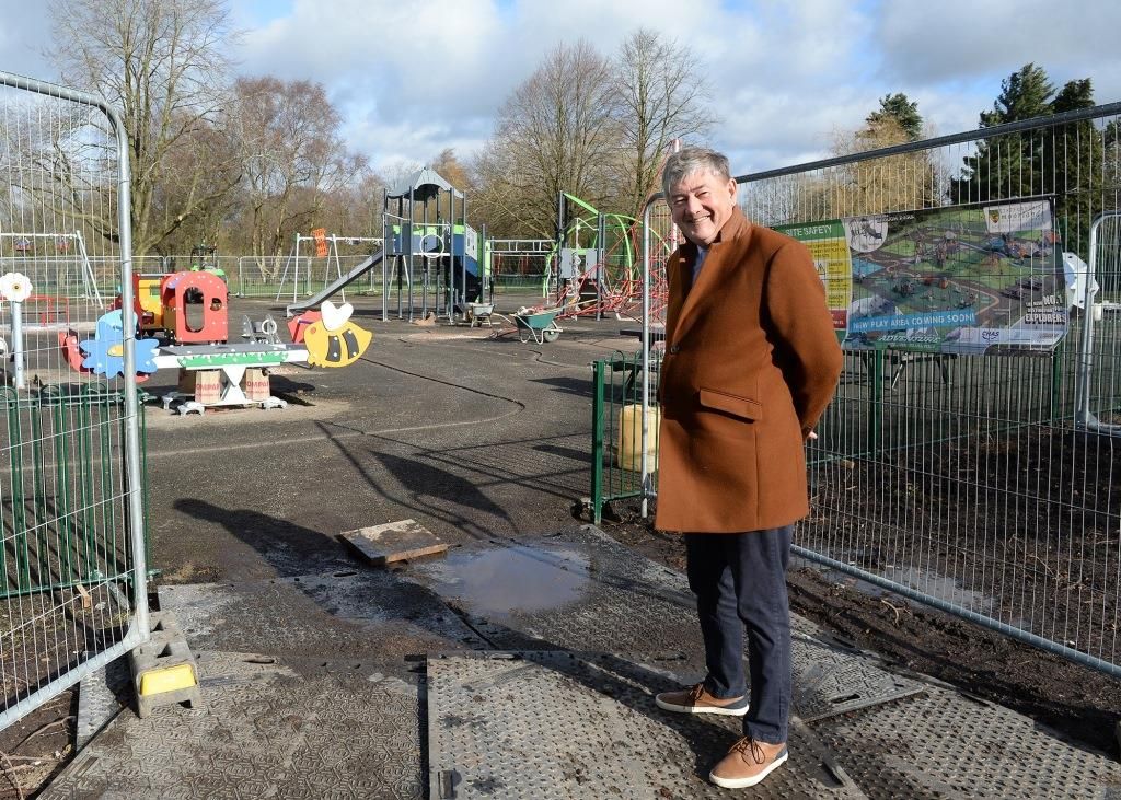 Work on Brough Park play area in full swing
