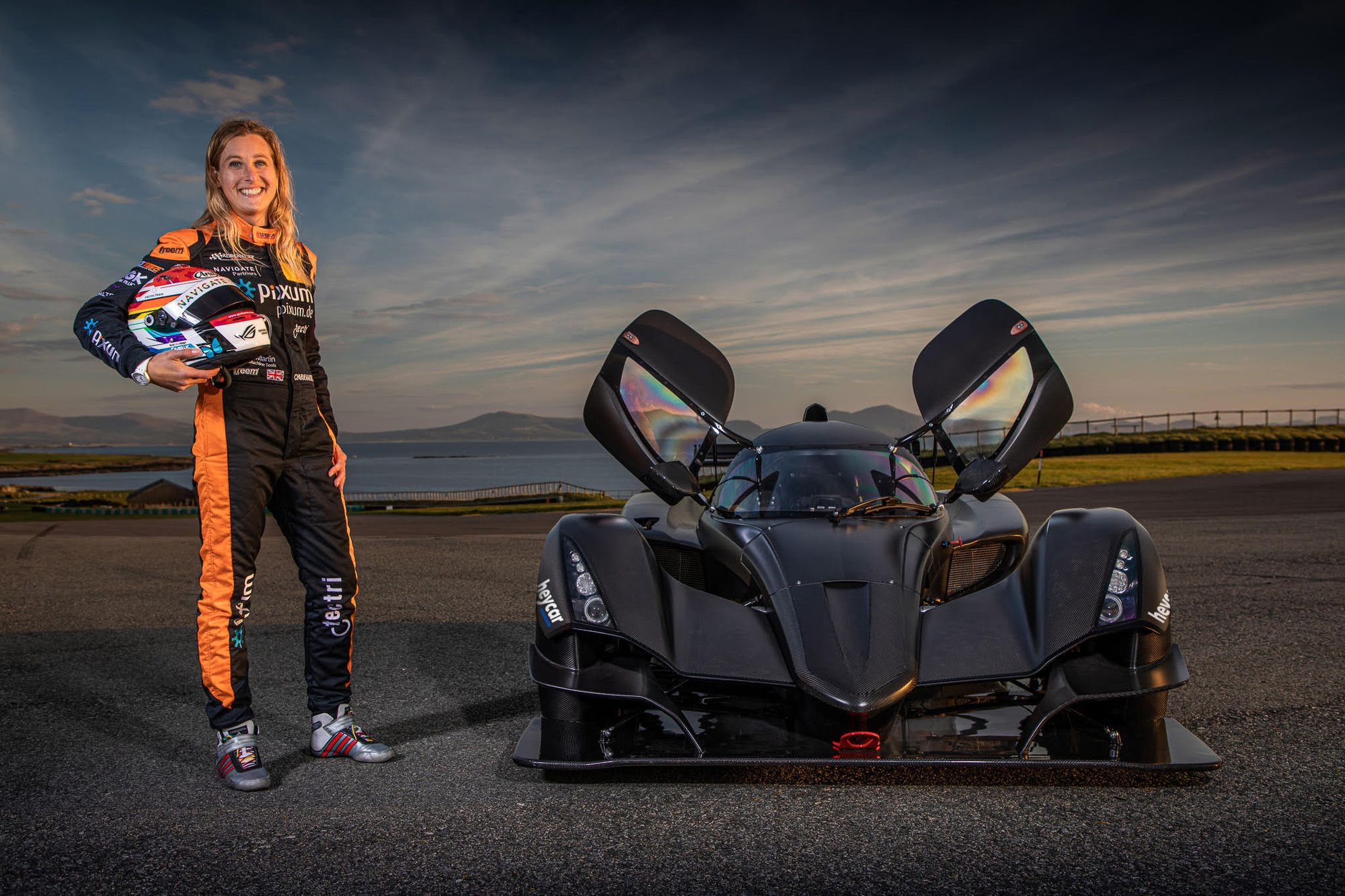 Leicester motorsport trailblazer Charlie Martin reveals new partner