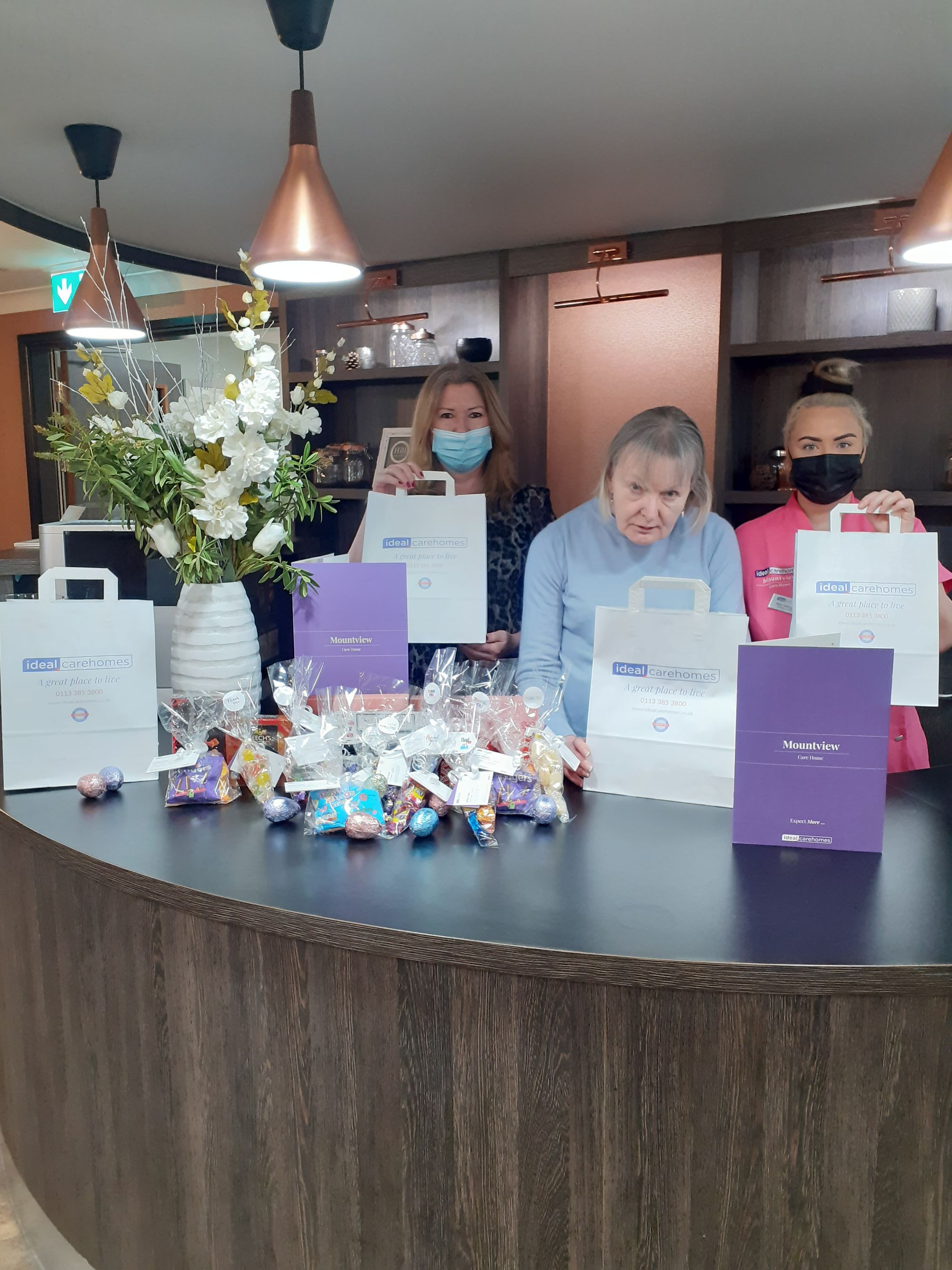 Leicester care home show appreciation for frontline workers with 'goody bag' project