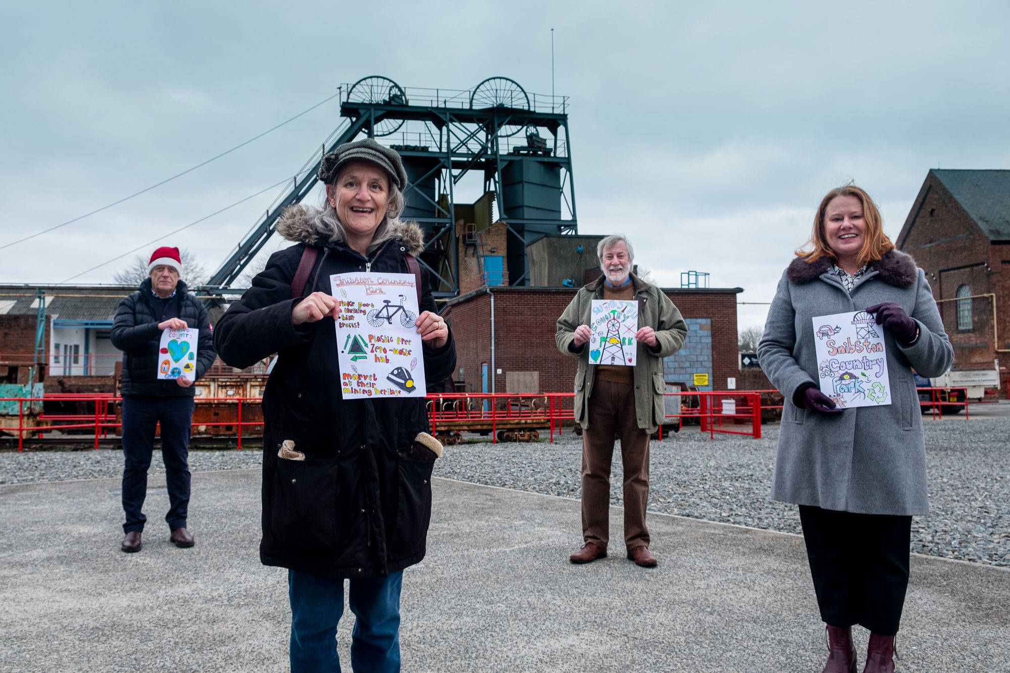 Leicester youngster's prize winning poster on show at revamped green site