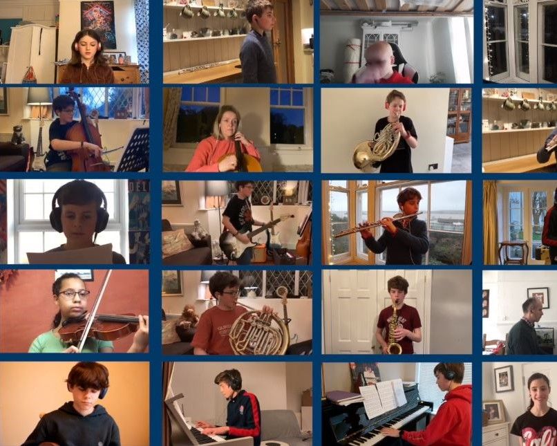 Here comes the Sun - a special welcome back to school for Exeter pupils