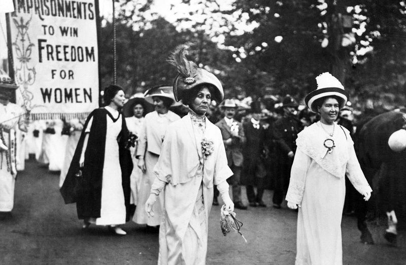 Nostalgia: Famous suffragette mother and daughters lead the way