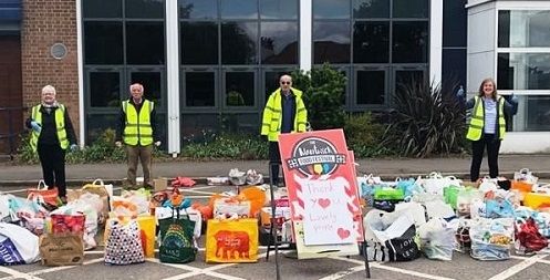 Appeal for donations for Nantwich Foodbank 'Drop-off and Go' collection