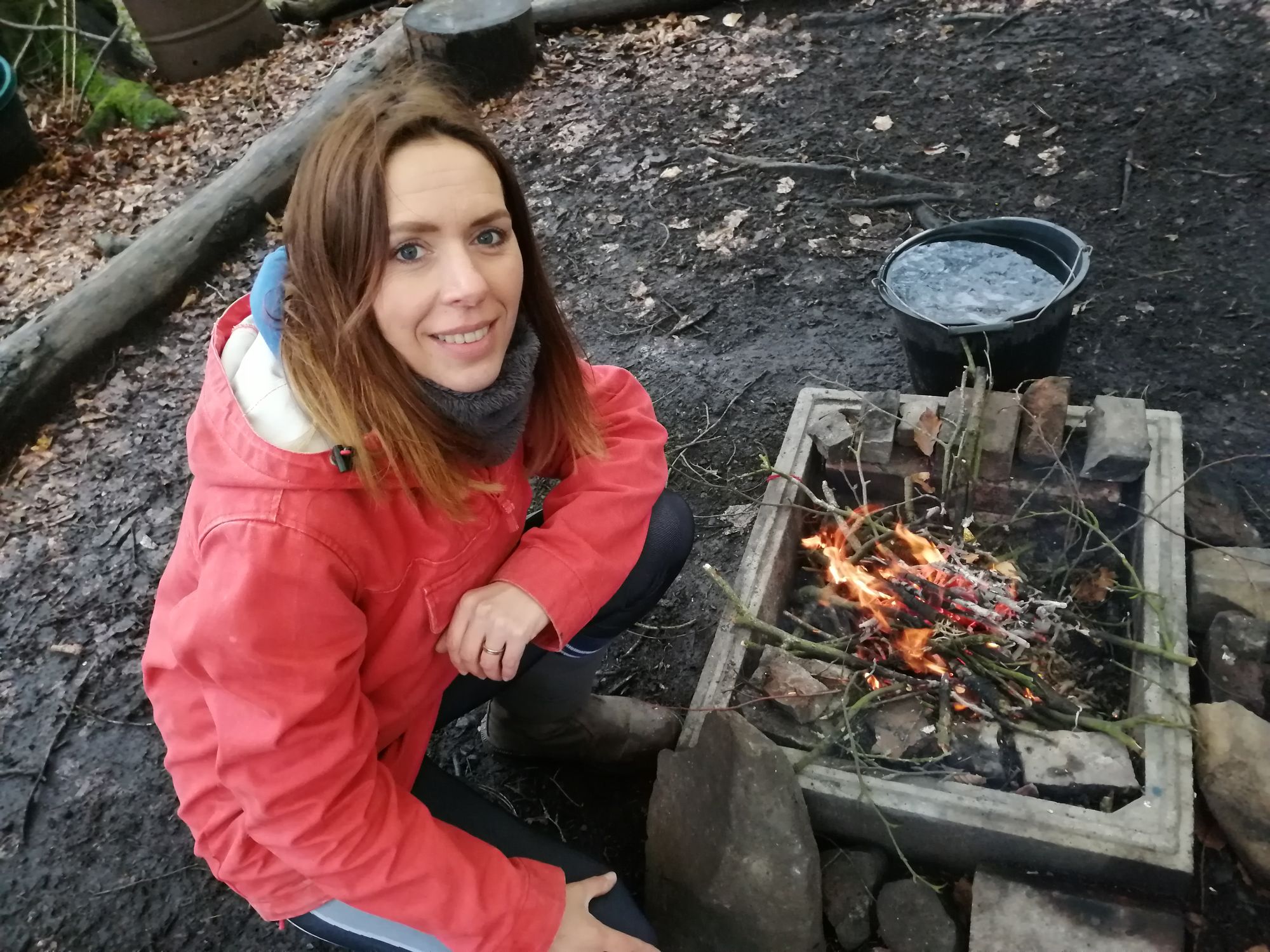 Leek forest school where children develop key skills in the woodlands proves to be a big hit