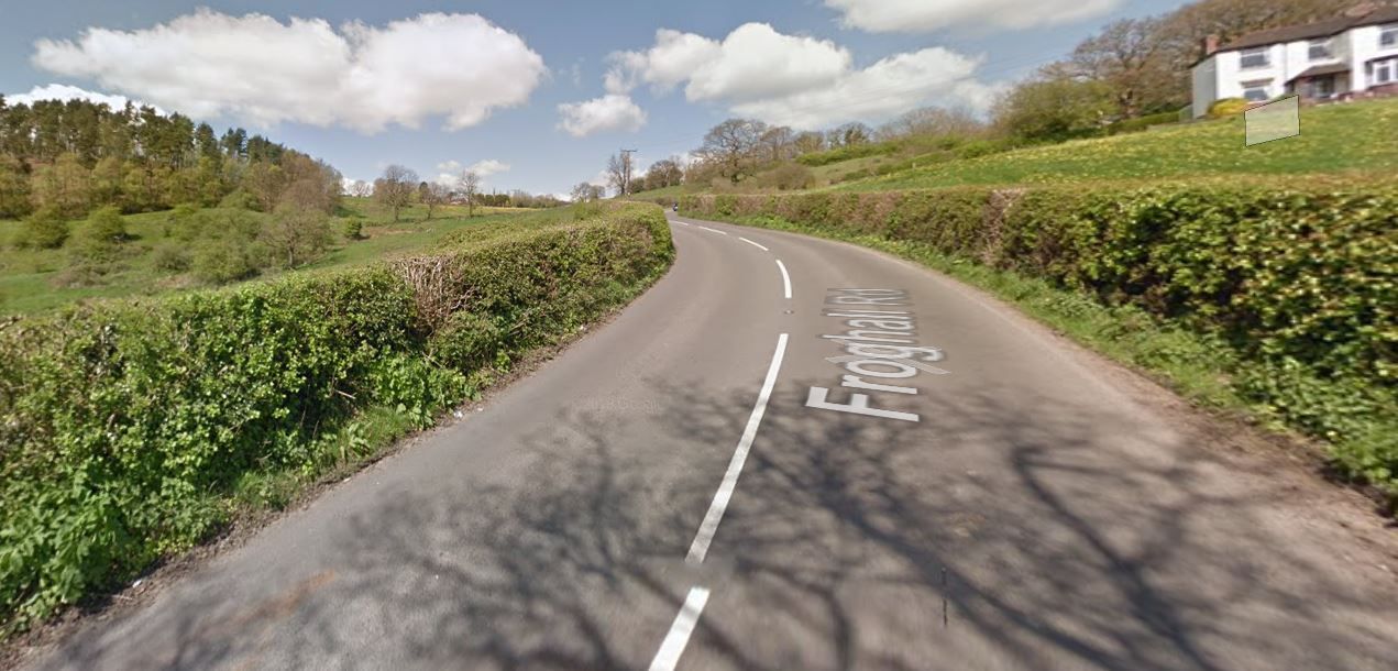 Potholes on blind bend causing concerns