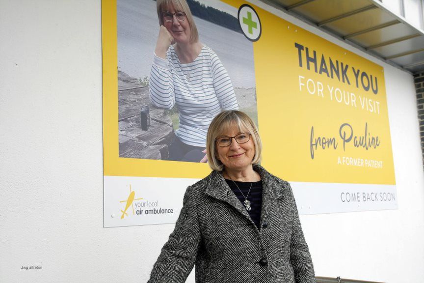 'Air ambulance heroes saved me when I had a heart attack'