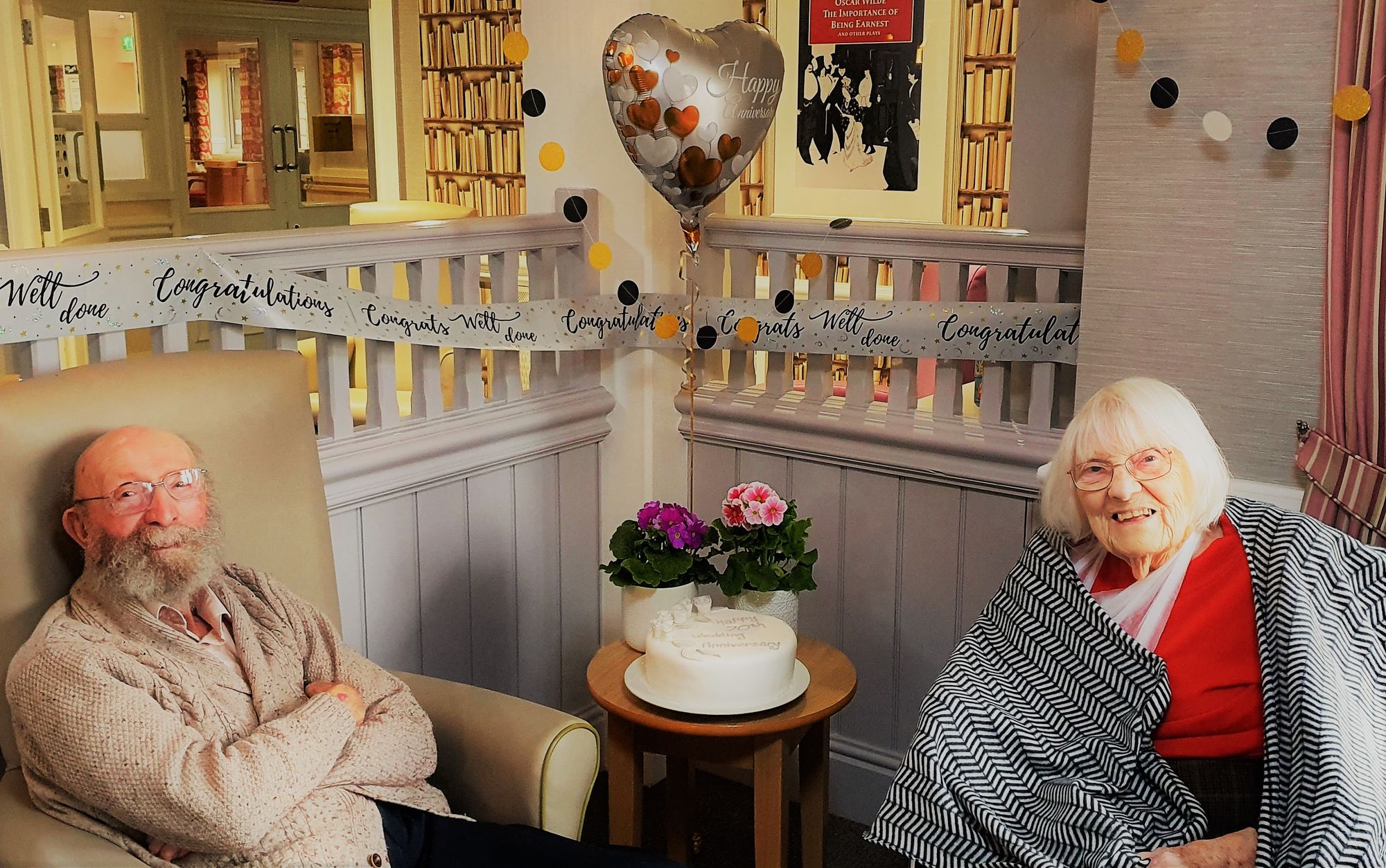 Barbara and Len mark 70th wedding anniversary