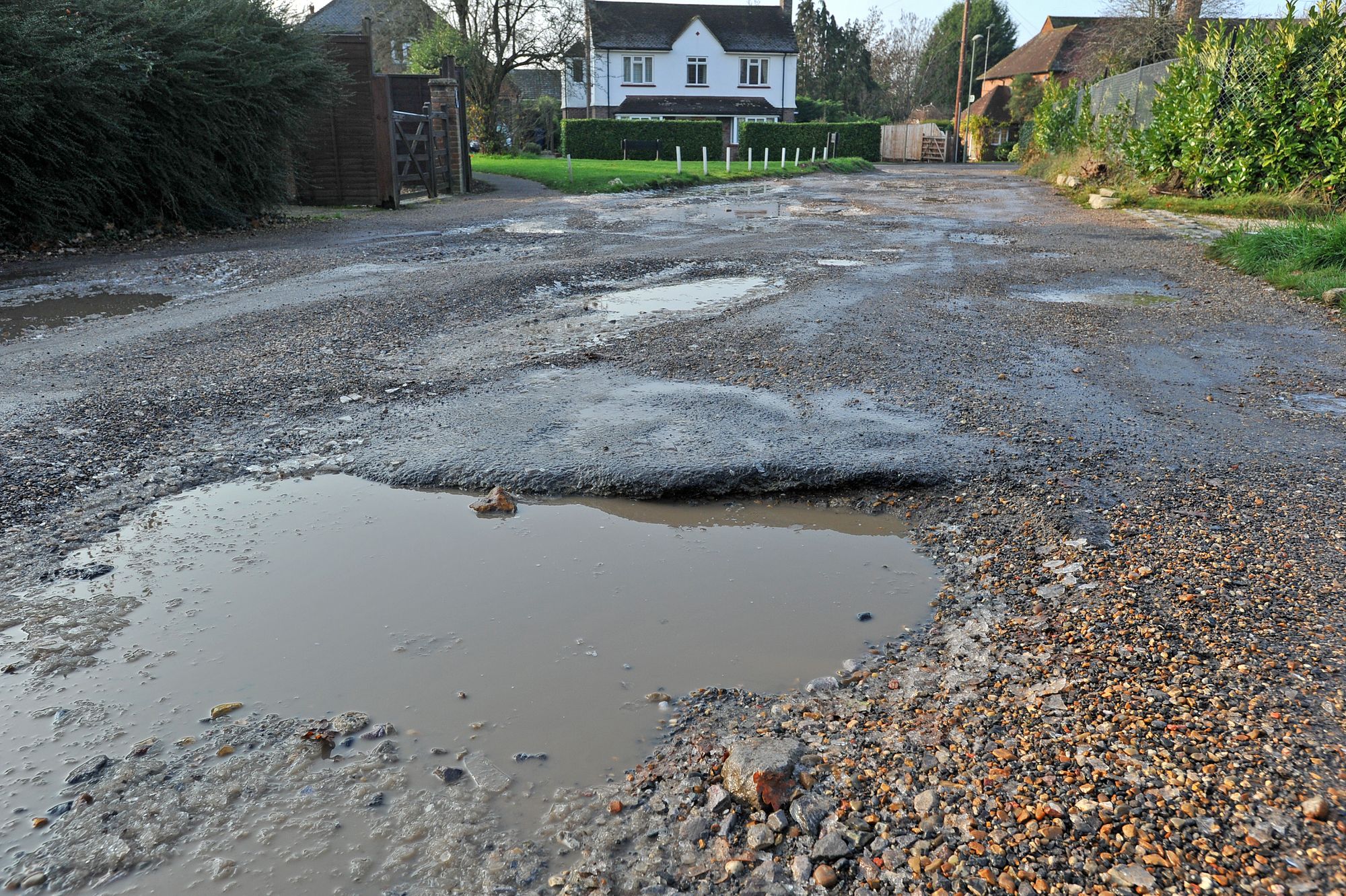 Surrey council refuses to reveal how much taxpayer money is spent on repairing potholes