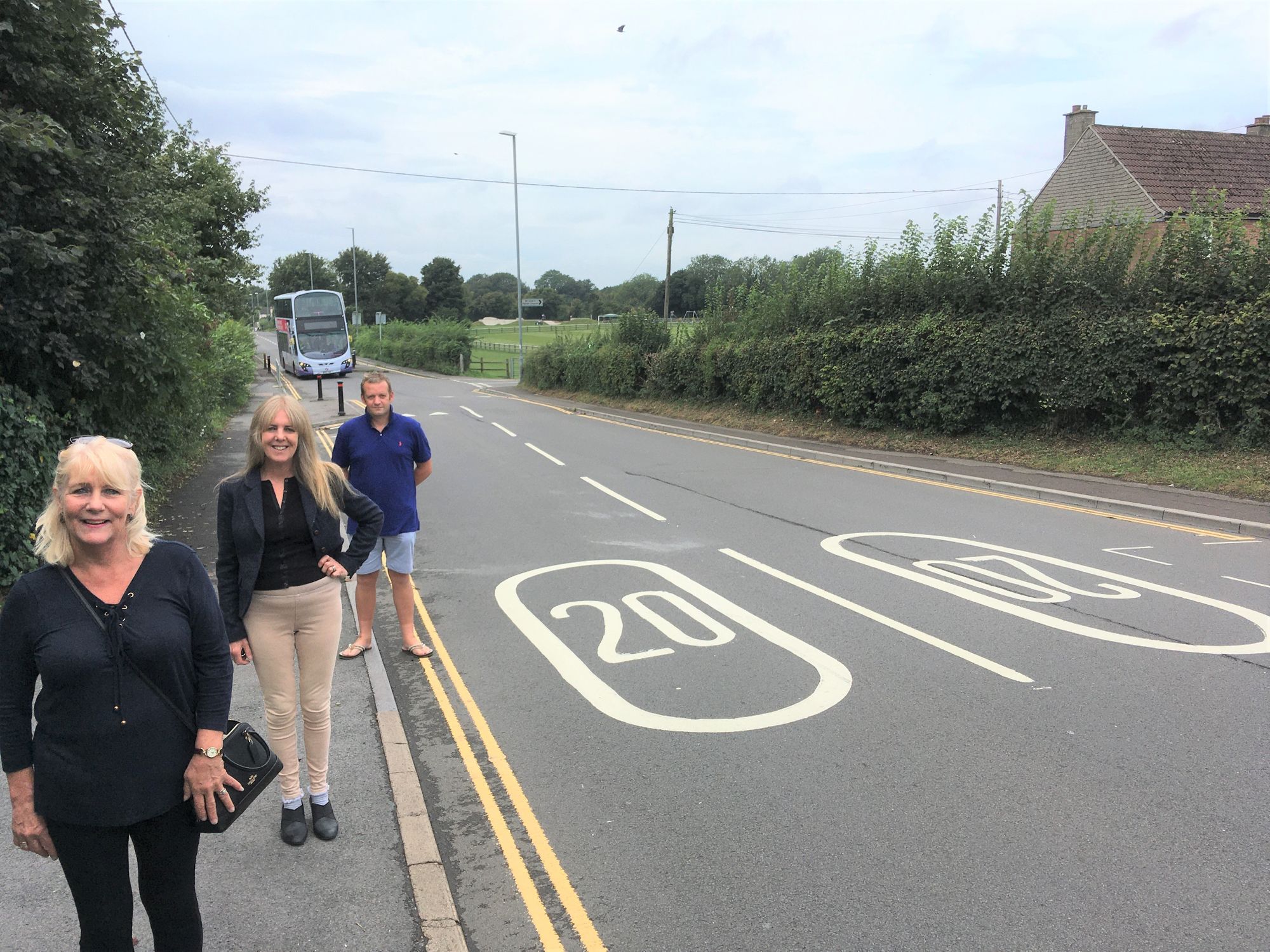 Community leaders crackdown on speeding in Peasedown St John