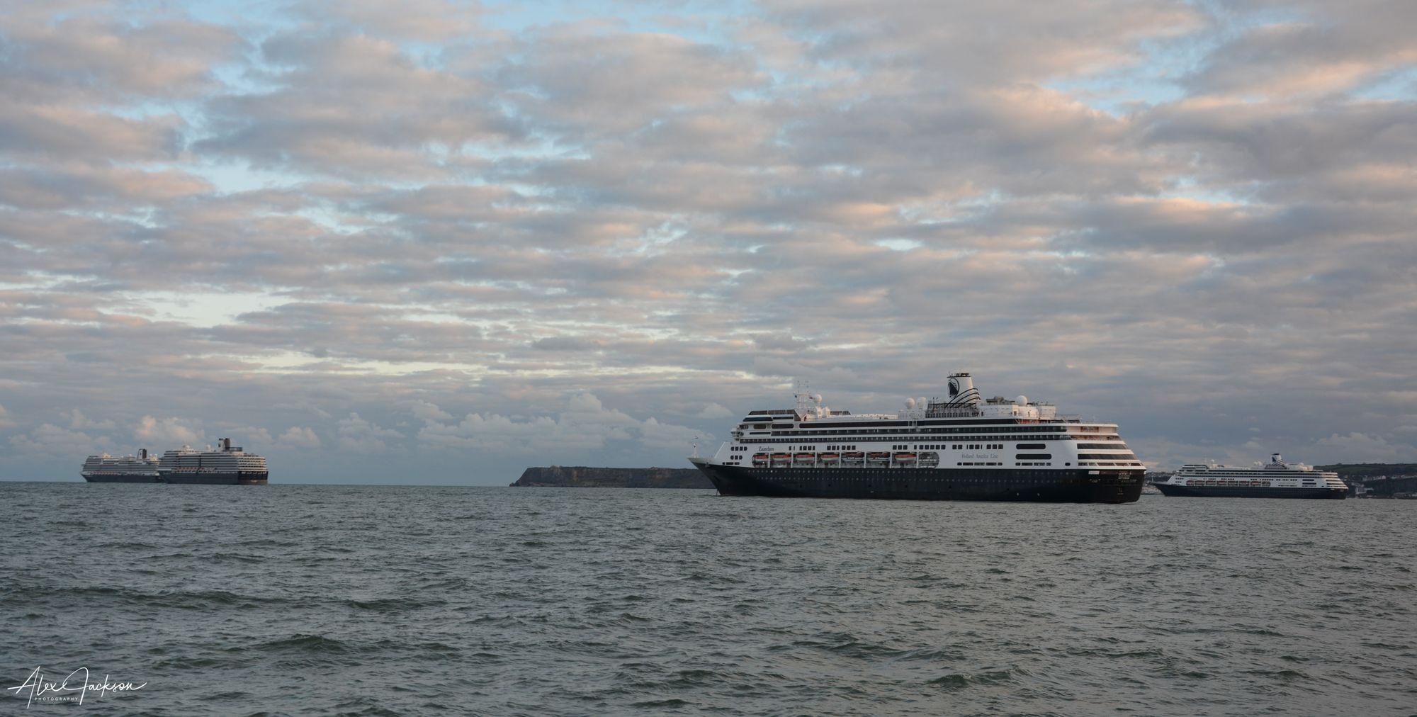 Farewell Volendam - Torbay cruise ship says goodbye
