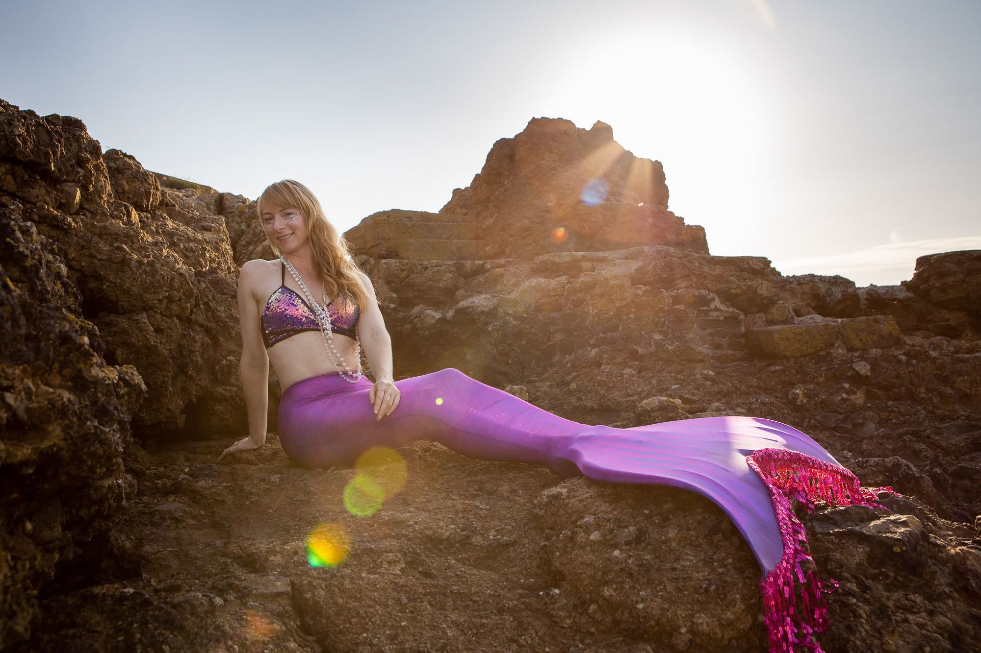Professional mermaid from Bristol is on a mission to save the oceans