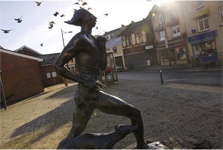 Update on demolition work of Rhos Square in Mountain Ash
