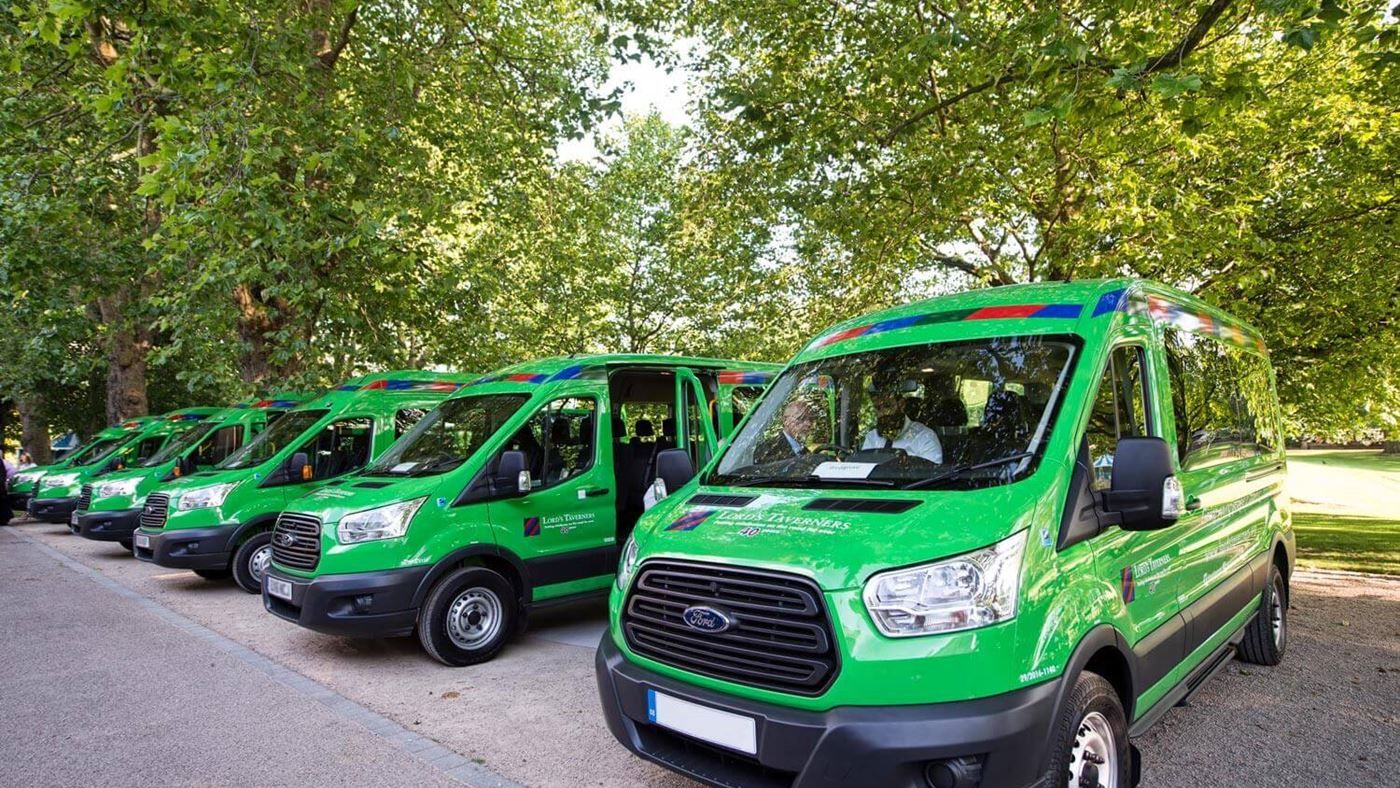Llanelli's Ysgol Heol Goffa receives minibus donation to get out into the community