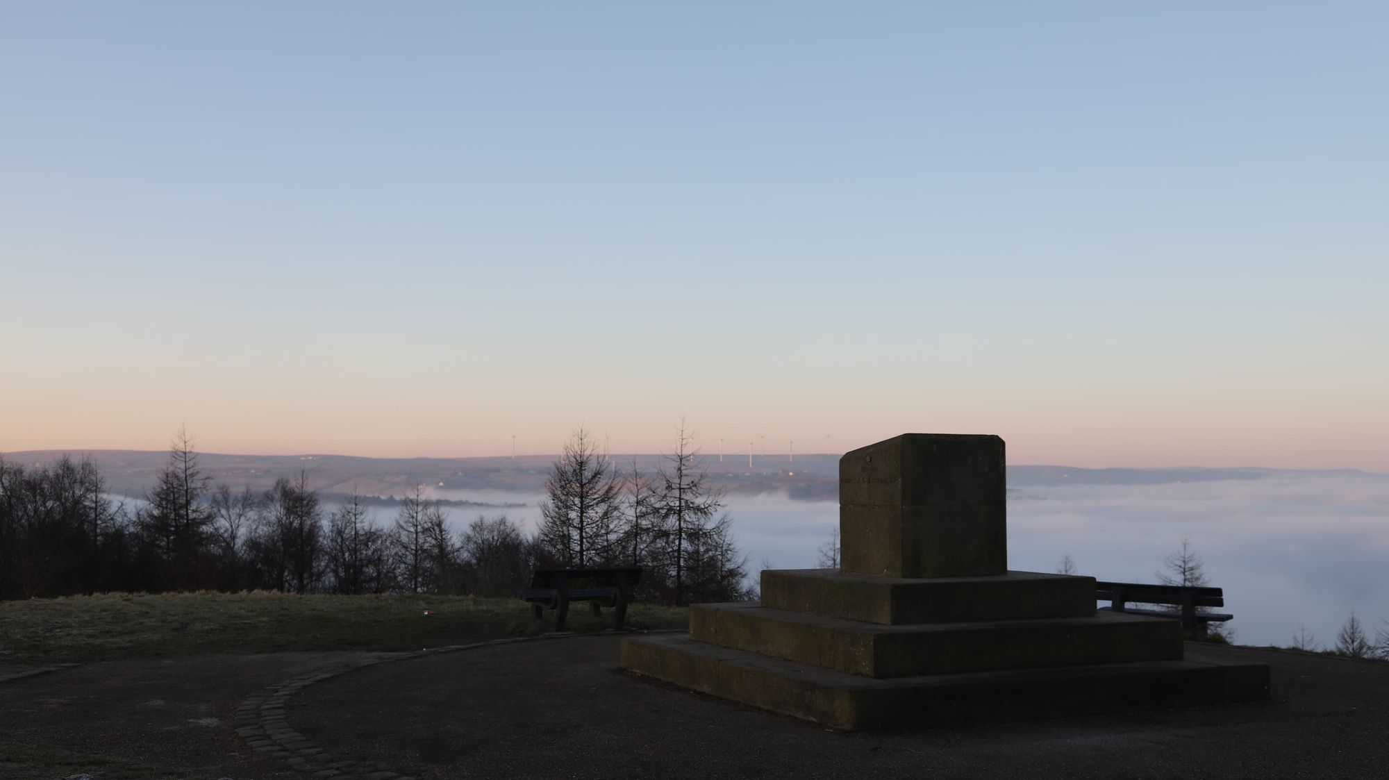 Accrington man's early start was rewarded with these eerie scenes