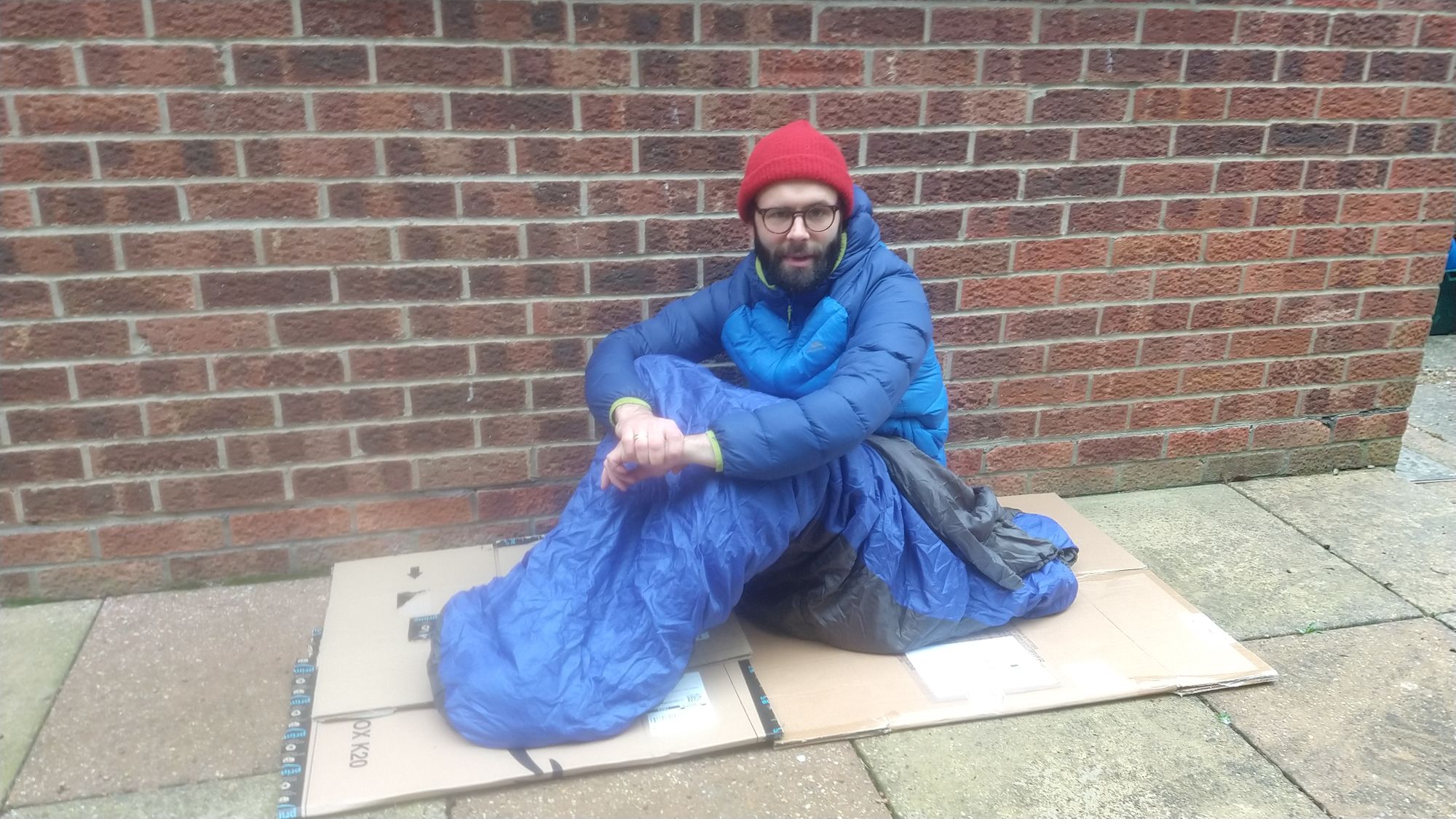 Bracknell planning professionals tackle homelessness in charity sleep out