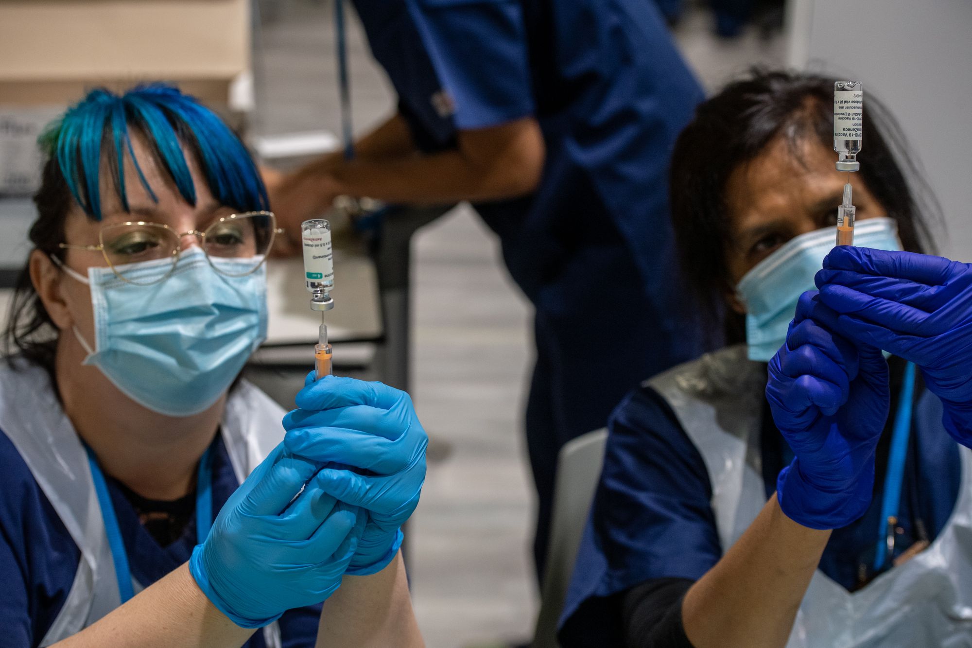 Half of workers say colleagues should be vaccinated before office return