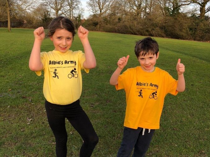 Primary schoolchildren in Cranleigh run marathons for homeless young people