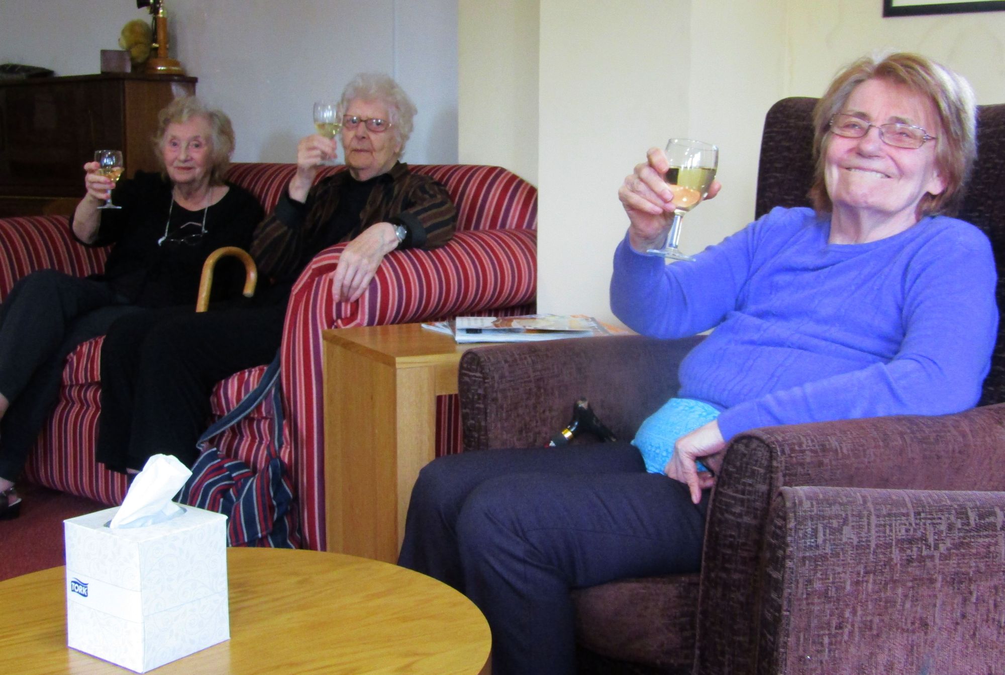 International Women's day celebrated at Burwash care home