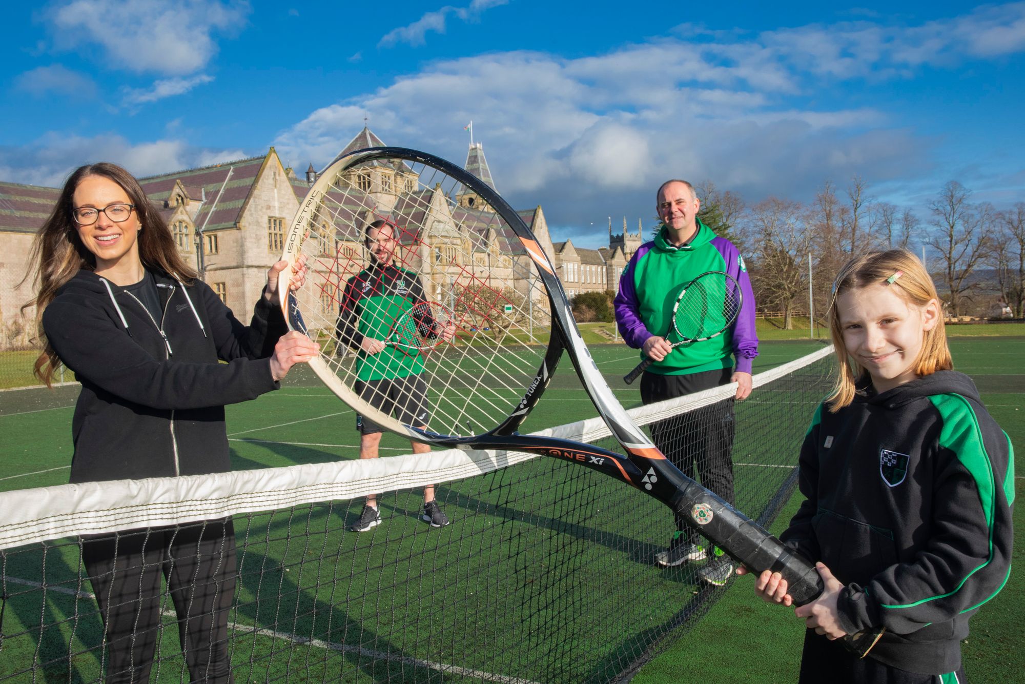 Denbigh pupils find love for tennis