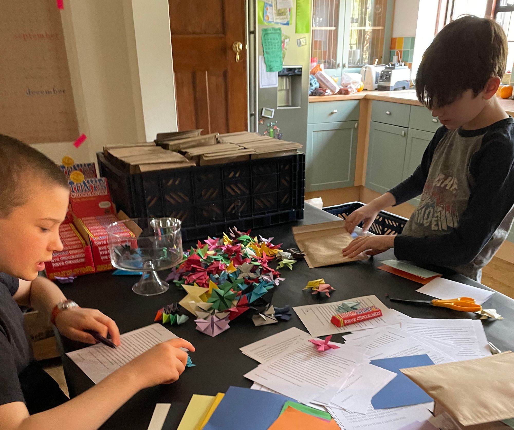 Sevenoaks school boy's act of kindness during lockdown