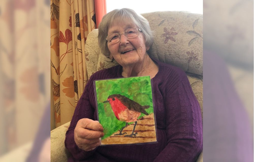 St Ives care home resident wins local art competition