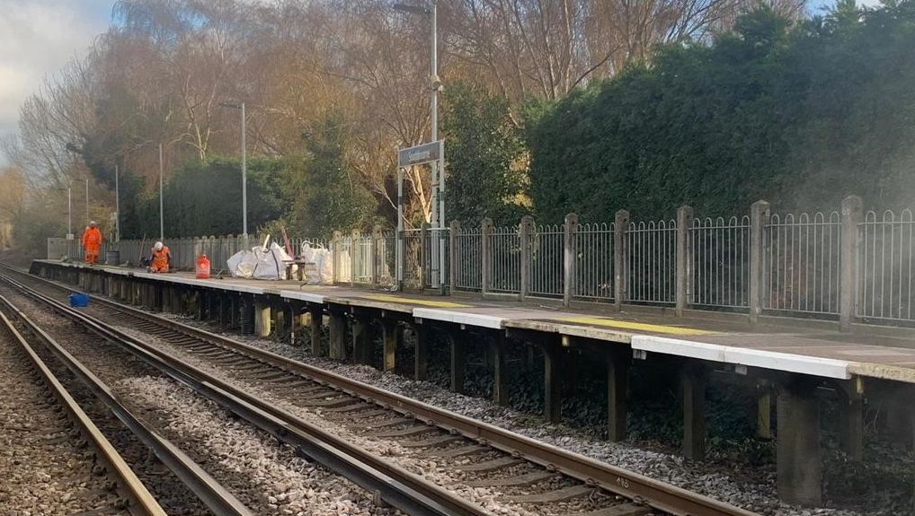 Southbourne station receives platform upgrade