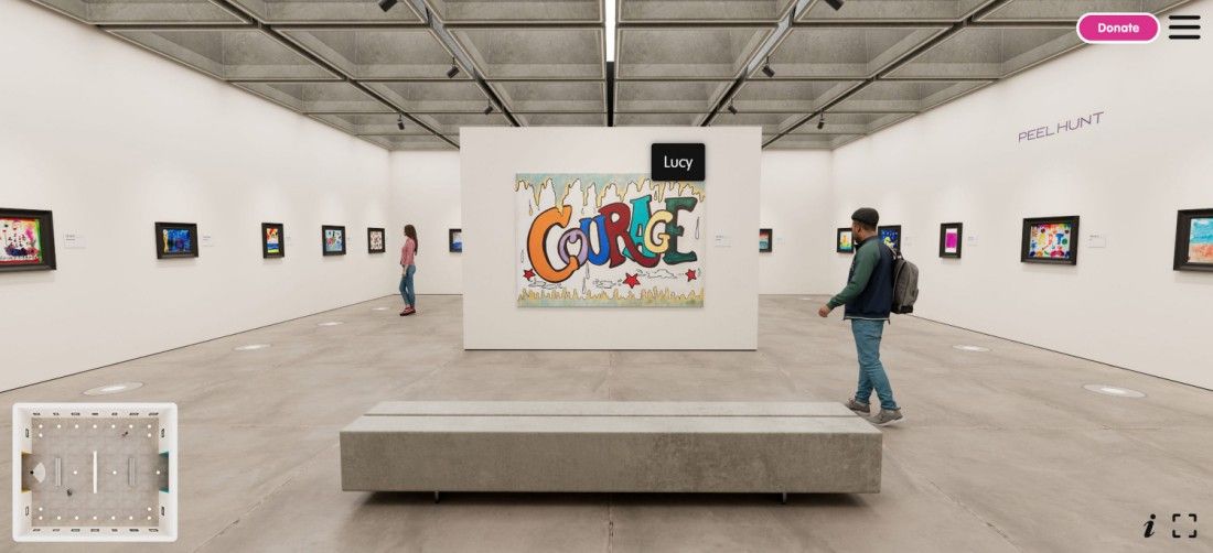 Seriously ill children from Herts create art for virtual gallery