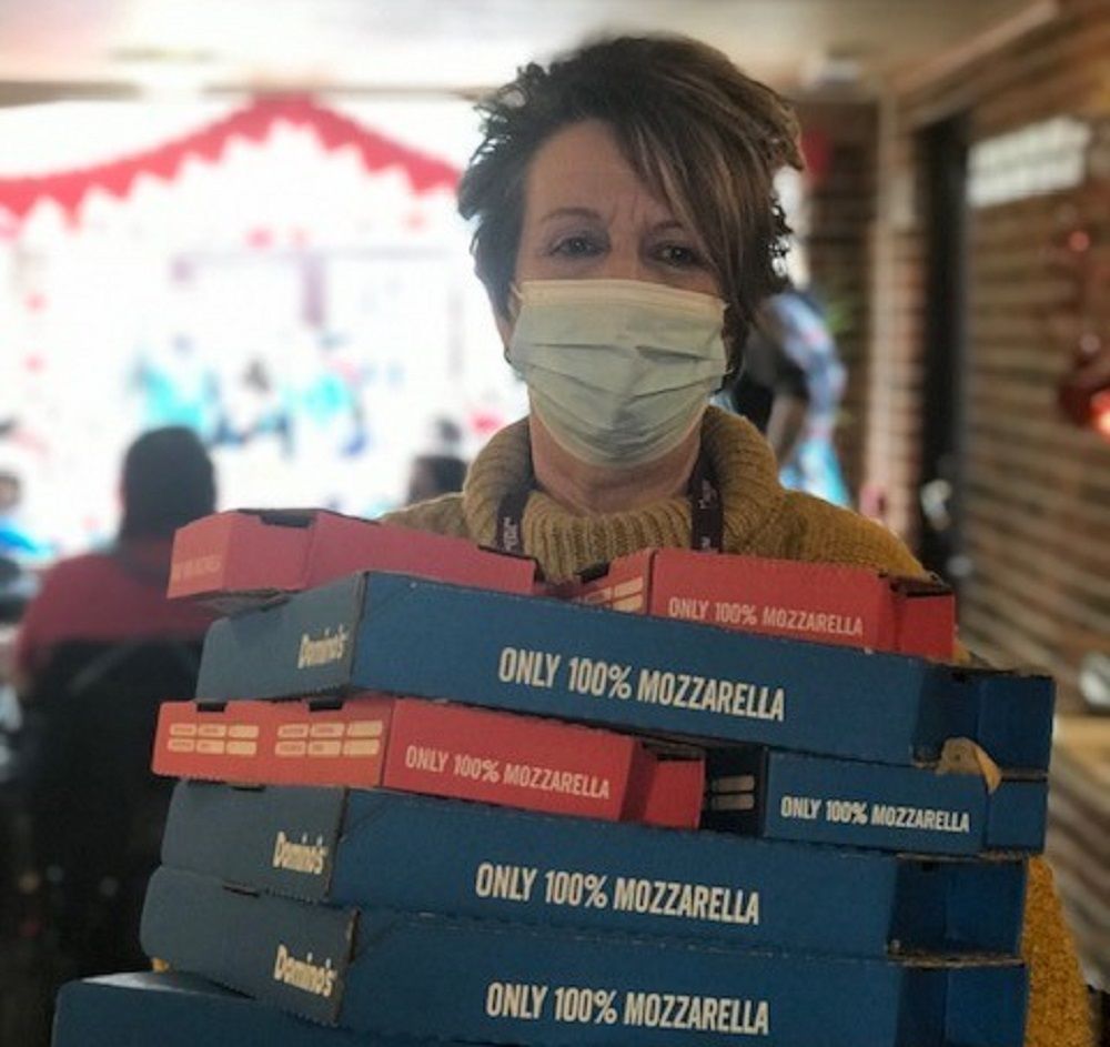 Local legend wins pizza for a year for Dorset care scheme residents and staff