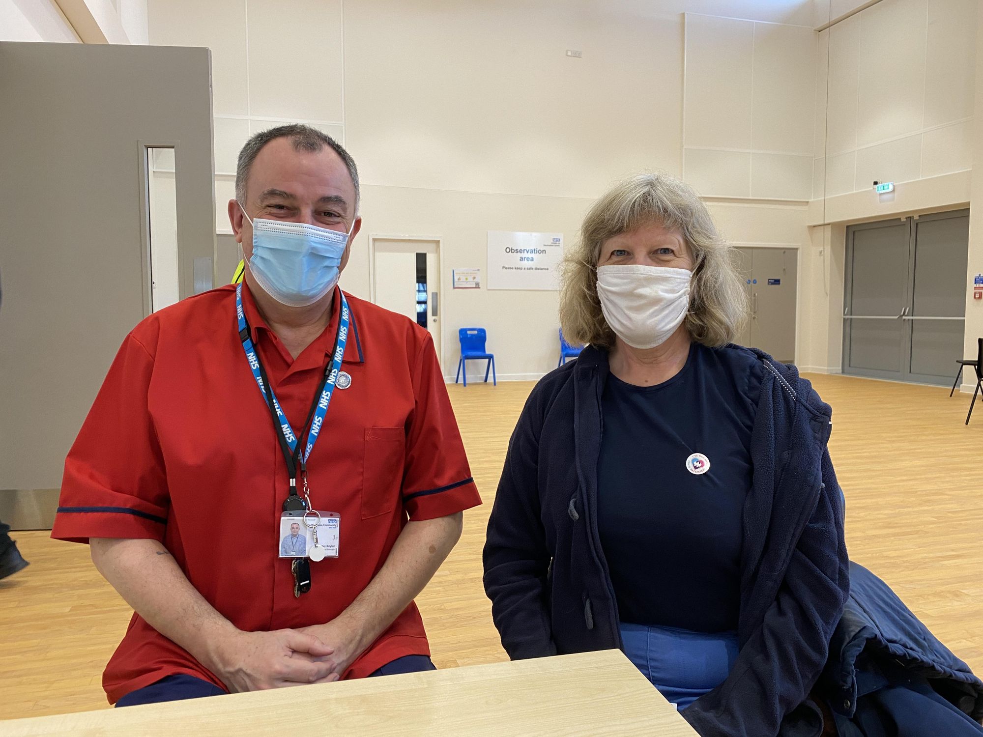 Braughing vicar expresses how 'grateful' she is to the NHS after receiving first Covid-19 vaccine
