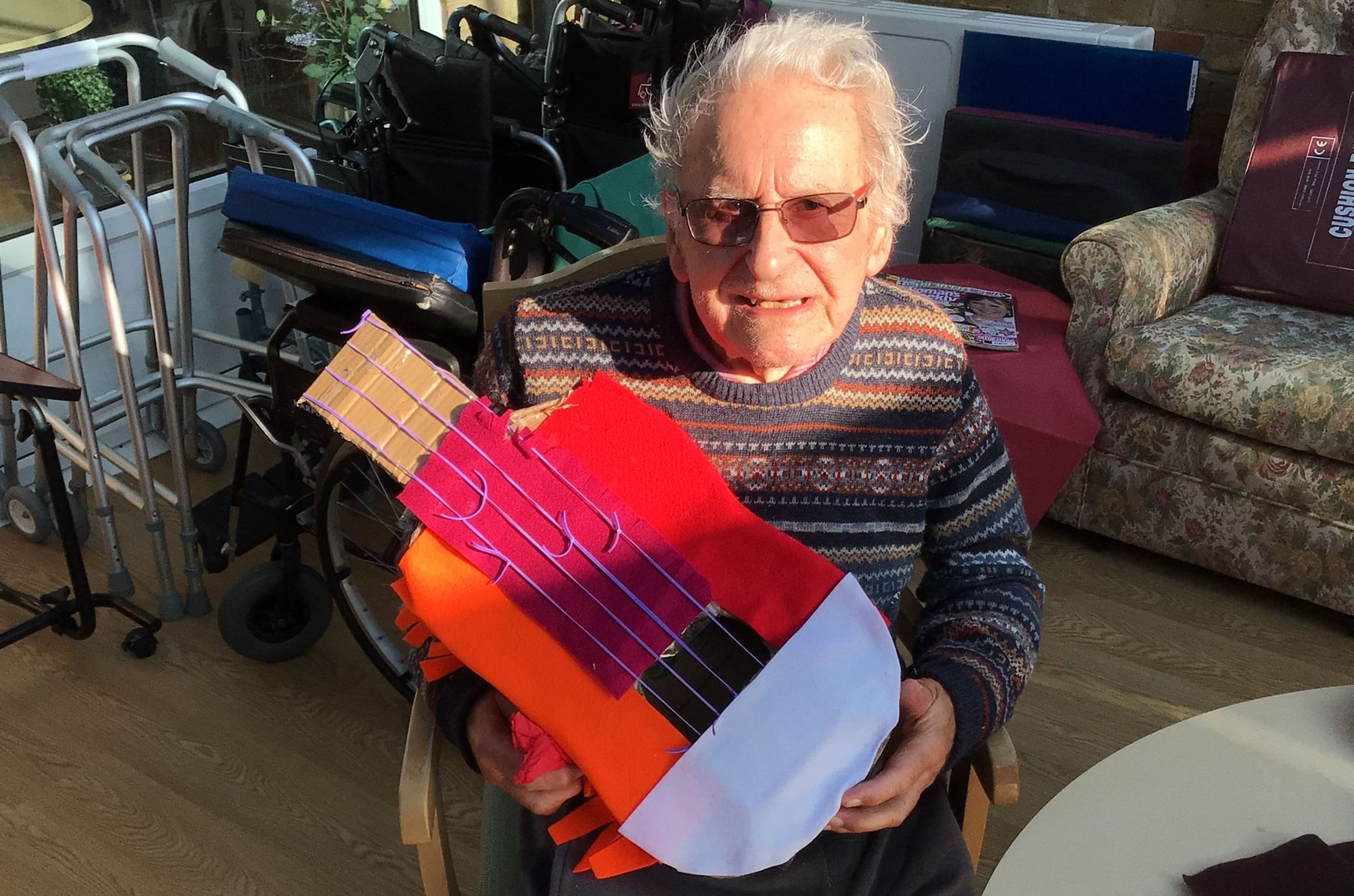 Canterbury Care Home Residents get Creative with Music