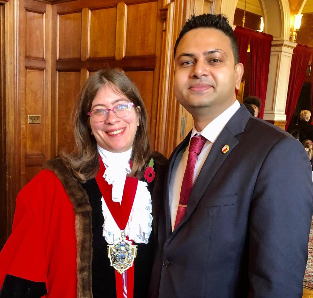 International Women's Day event by World Humanitarian Drive attended by Mayor