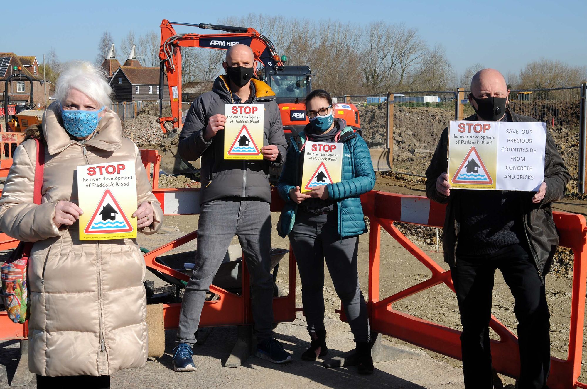 'We'll go down fighting 3,600 homes plan for Paddock Wood'