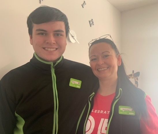 It's a family affair at Dundee supermarket as colleagues prepare to celebrate Mother's Day