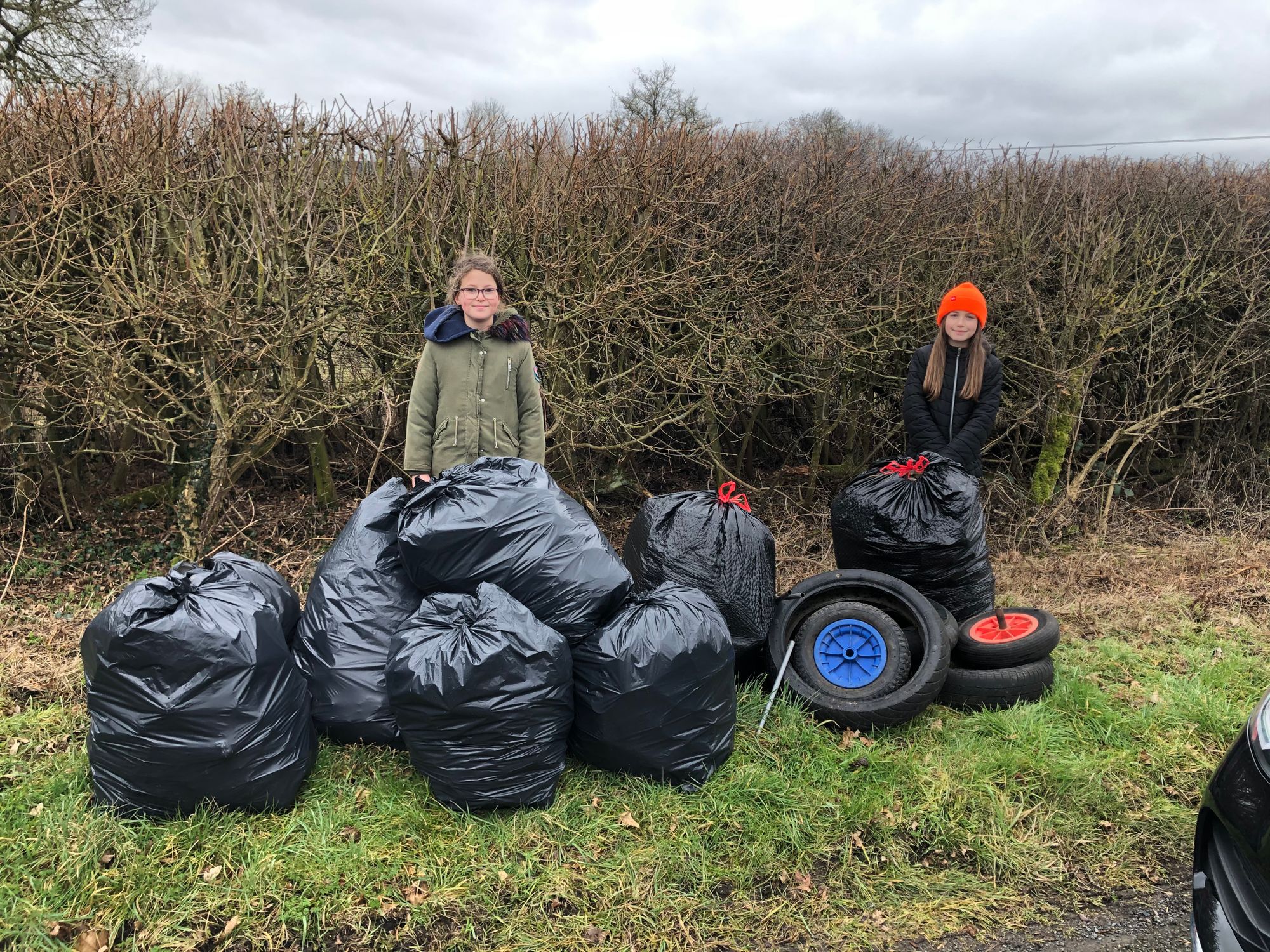 Leicestershire Scouts serve the community by cleaning up the county