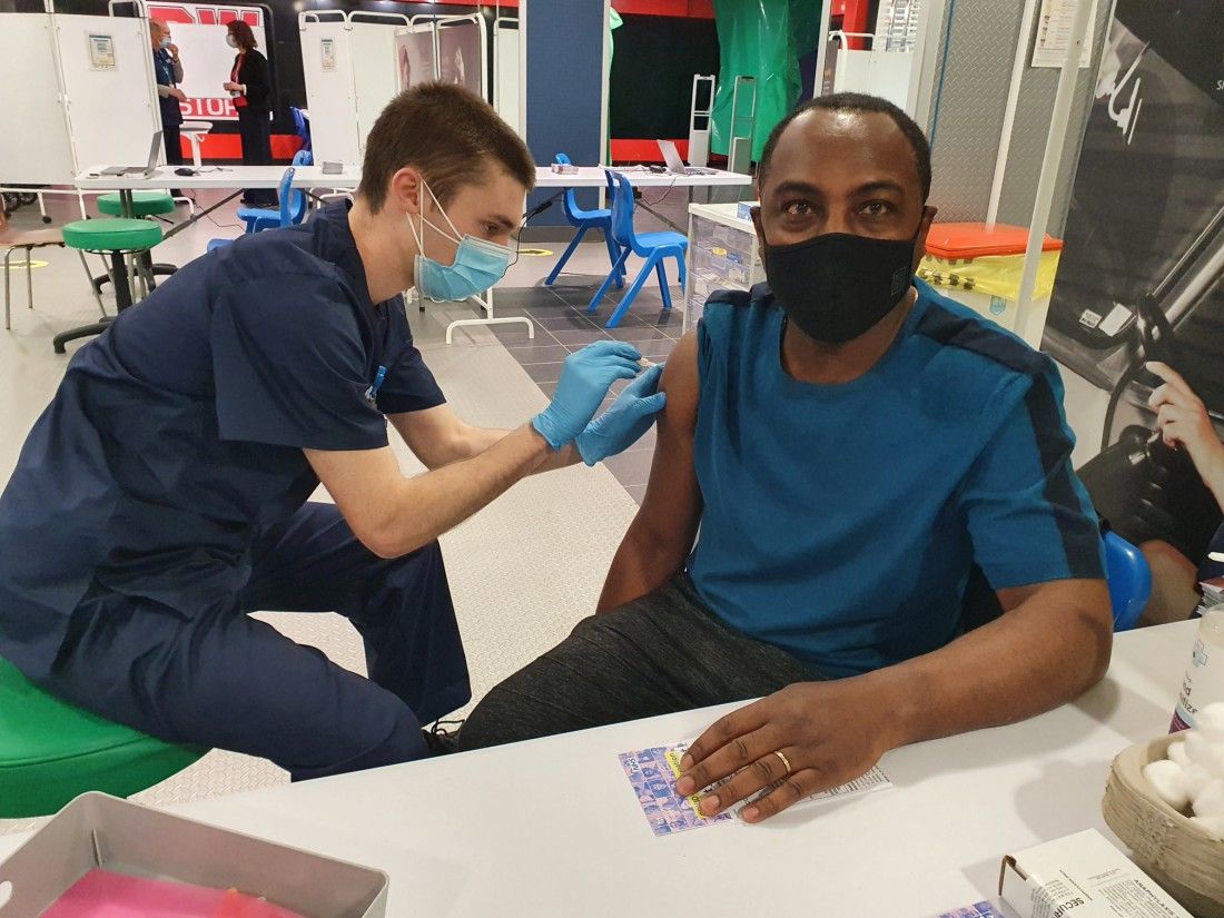 Medway vaccination centre opens two weeks ahead of schedule