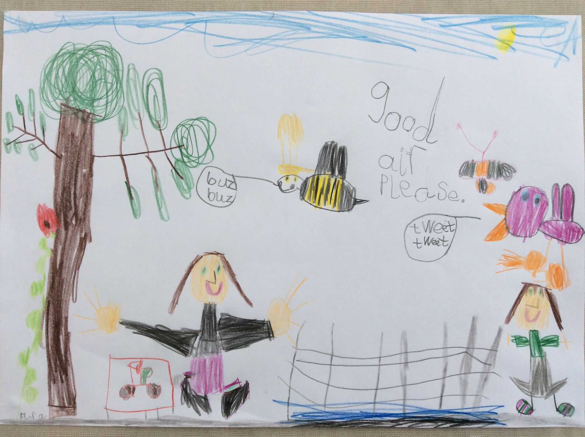 Bath Greenpeace celebrates new clean air zone with children's art competition