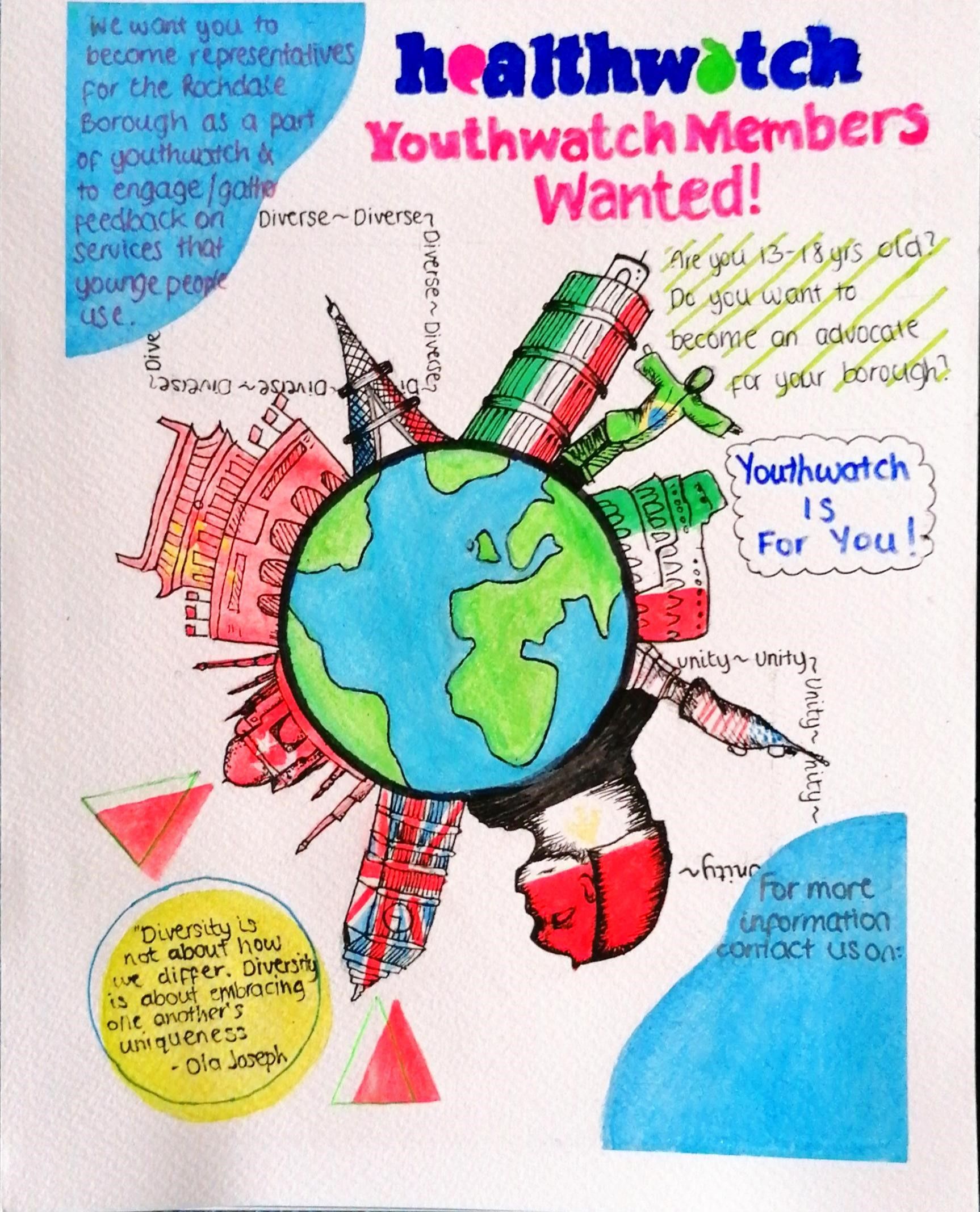 Rochdale Youthwatch poster competition winners announced