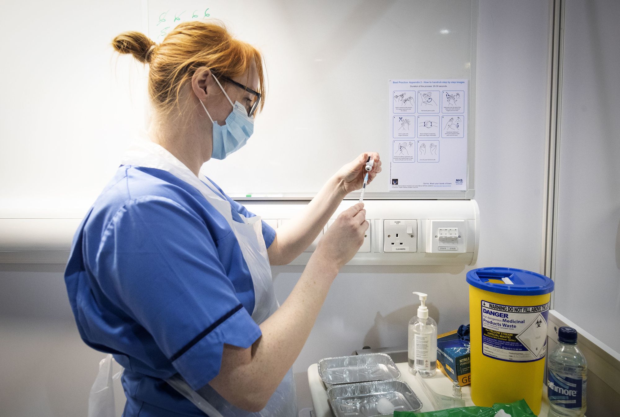 Latest vaccine roll-out figures revealed for England