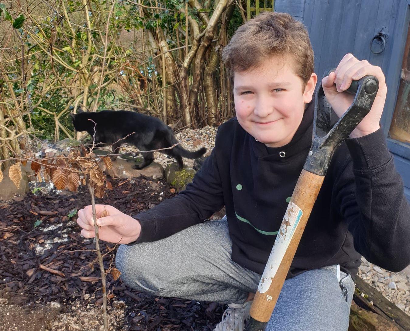 The Stafford teen on a mission to have more trees planted in the community