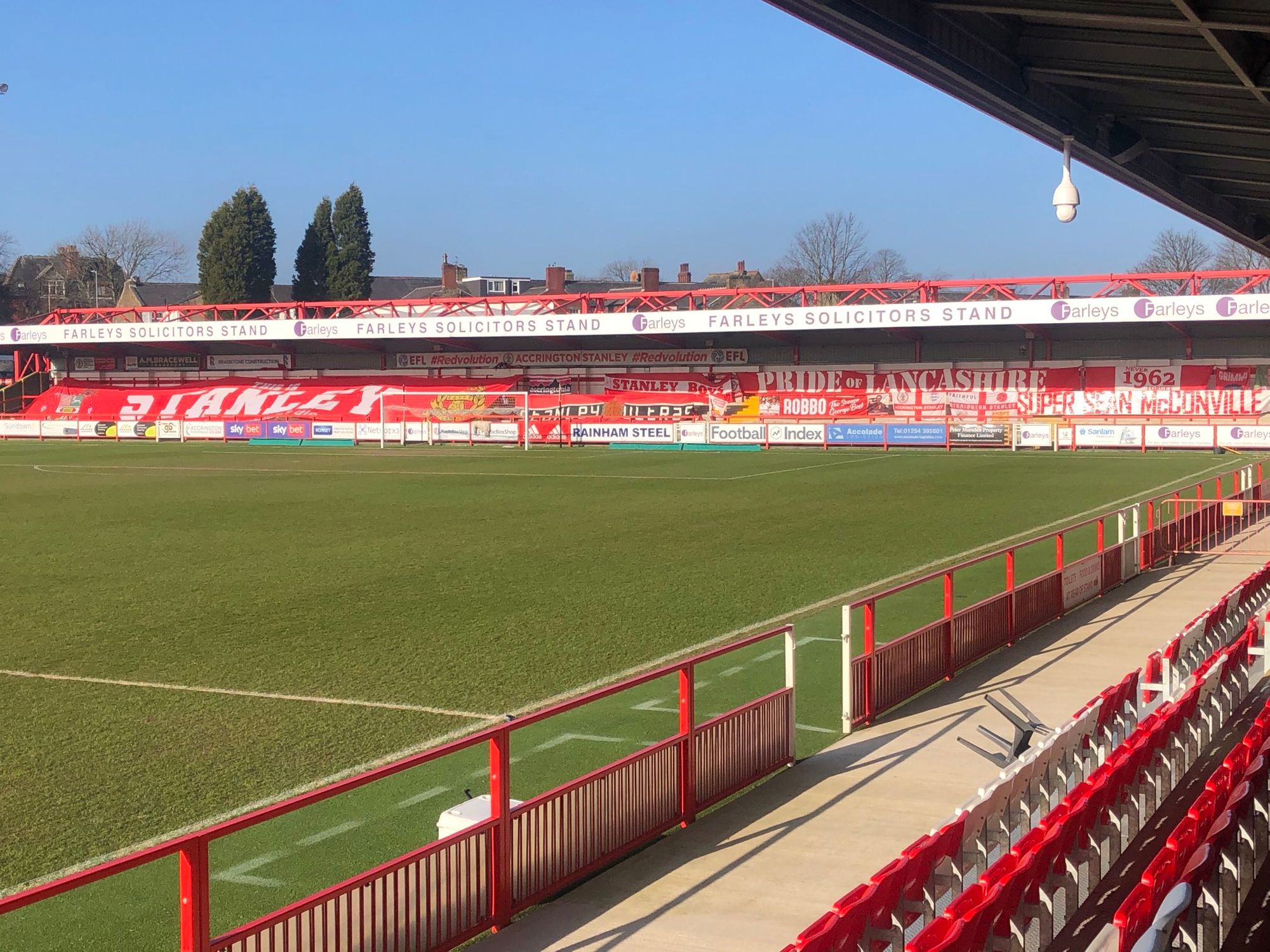 A year with no crowds - win, lose or draw we just want to be there