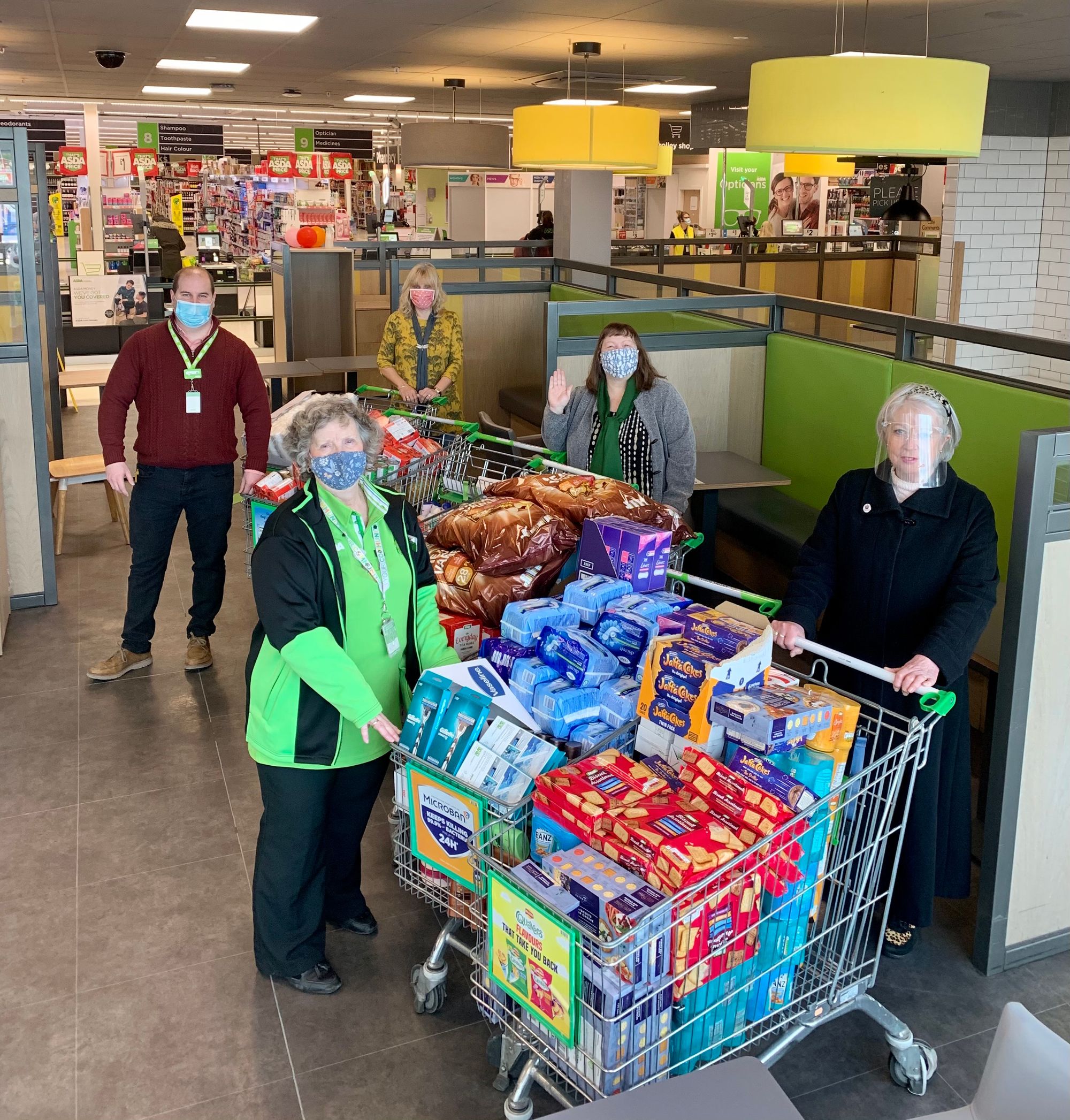 Vulnerable families in the area supported by Asda Tamworth InYourArea