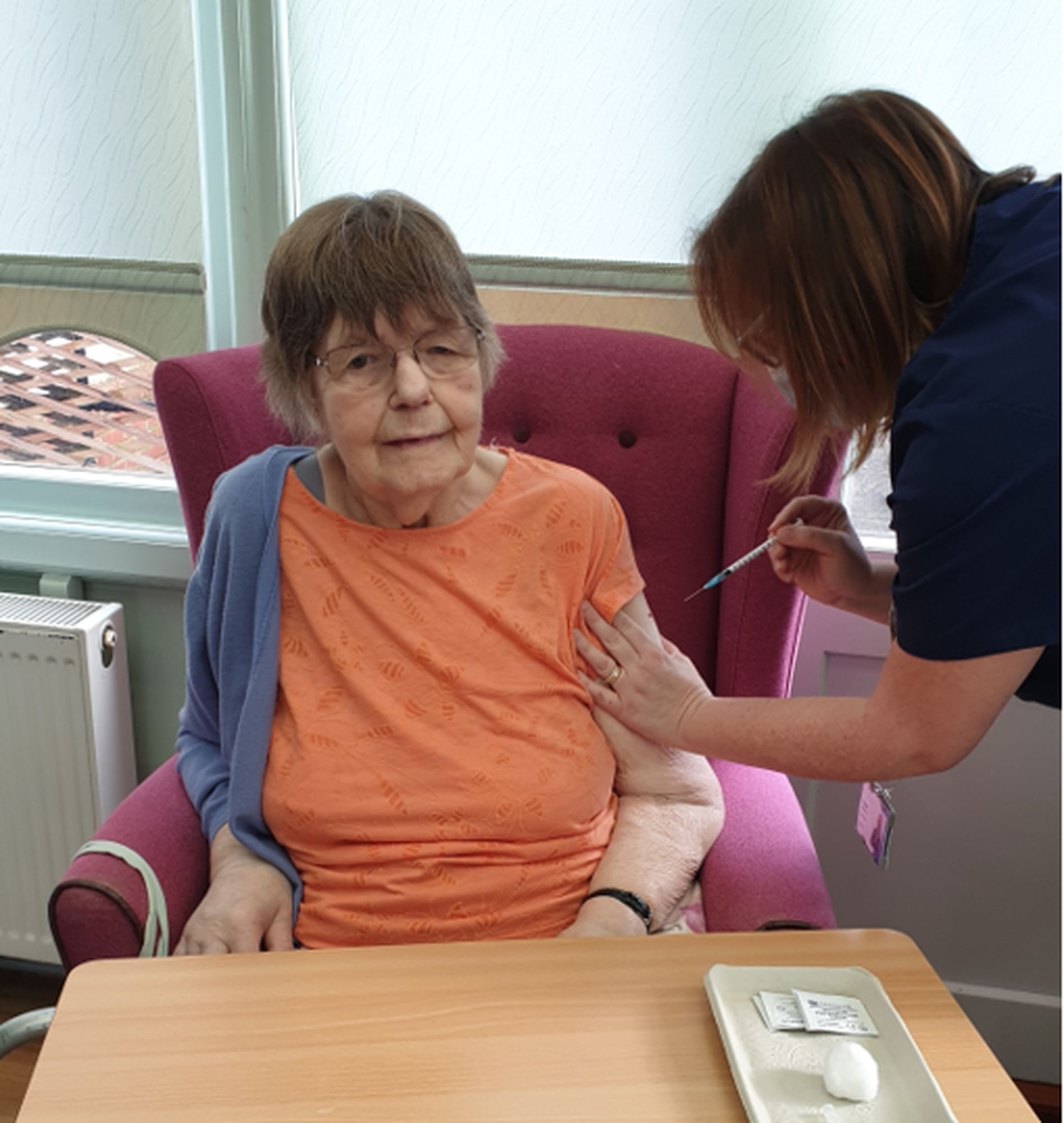 Caterham care home staff and residents receive second Covid-19 vaccine