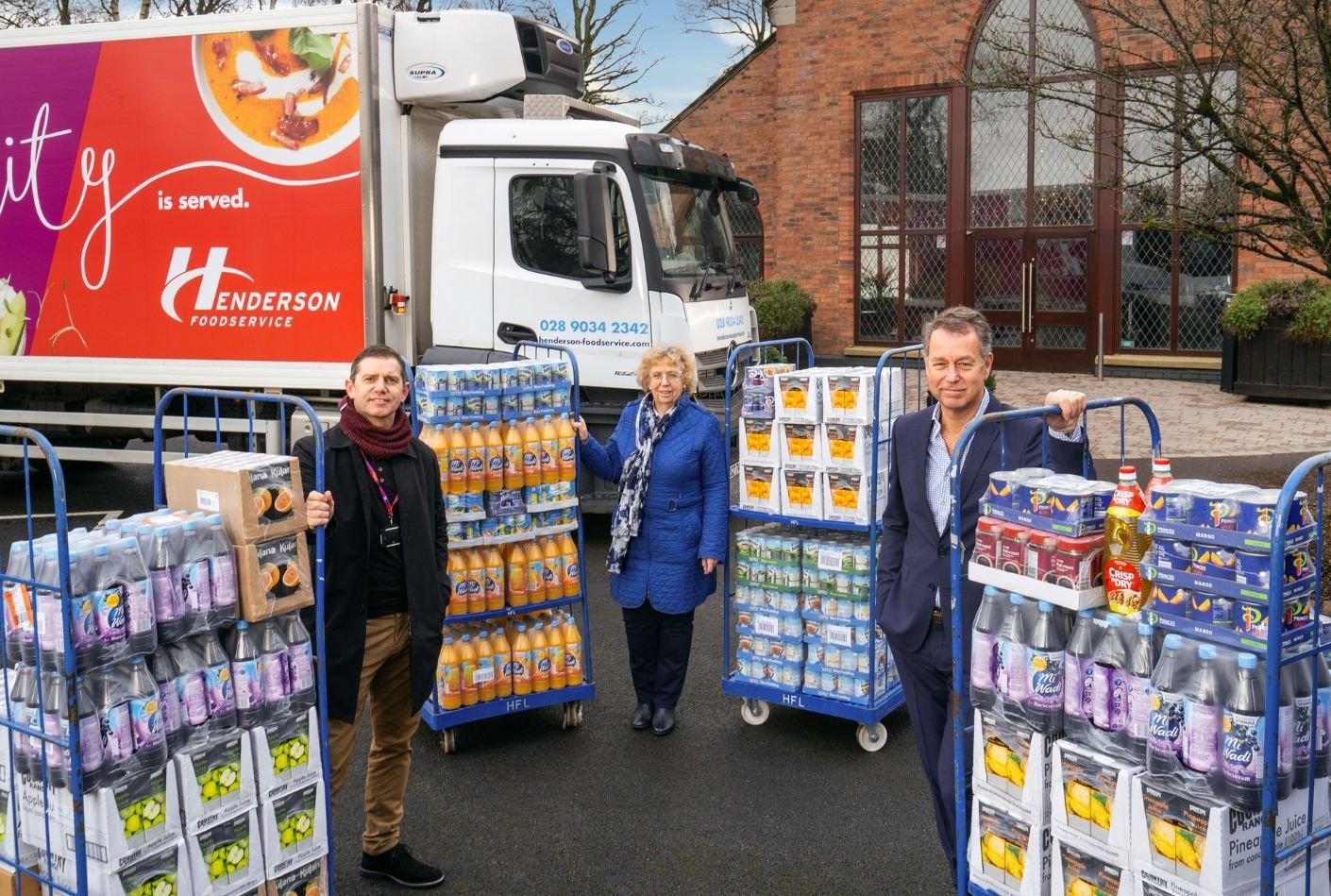 Bangor foodbank receives £2,000 donation to help feed vulnerable