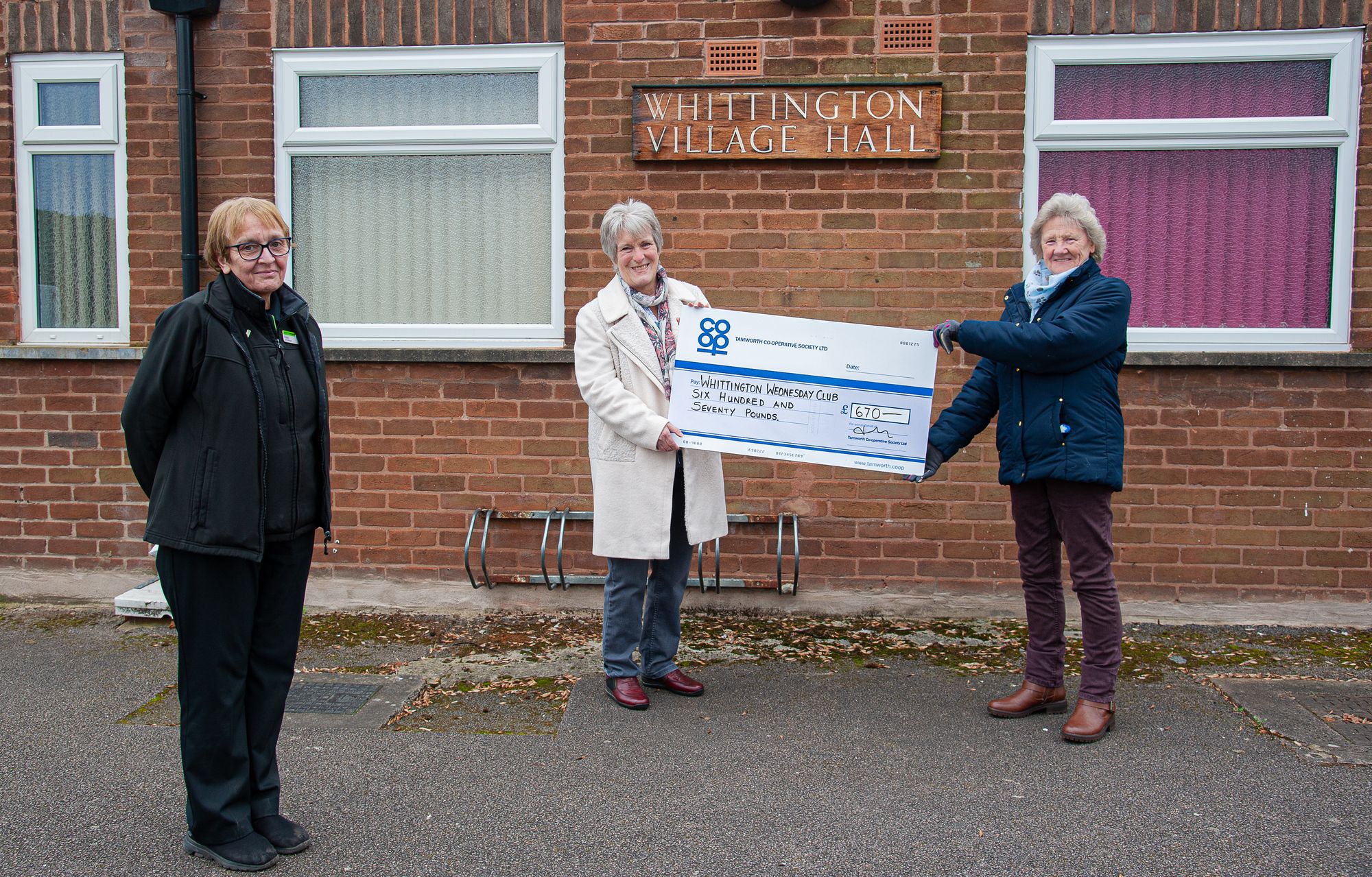 Cash boost for community group worth hundreds of pounds