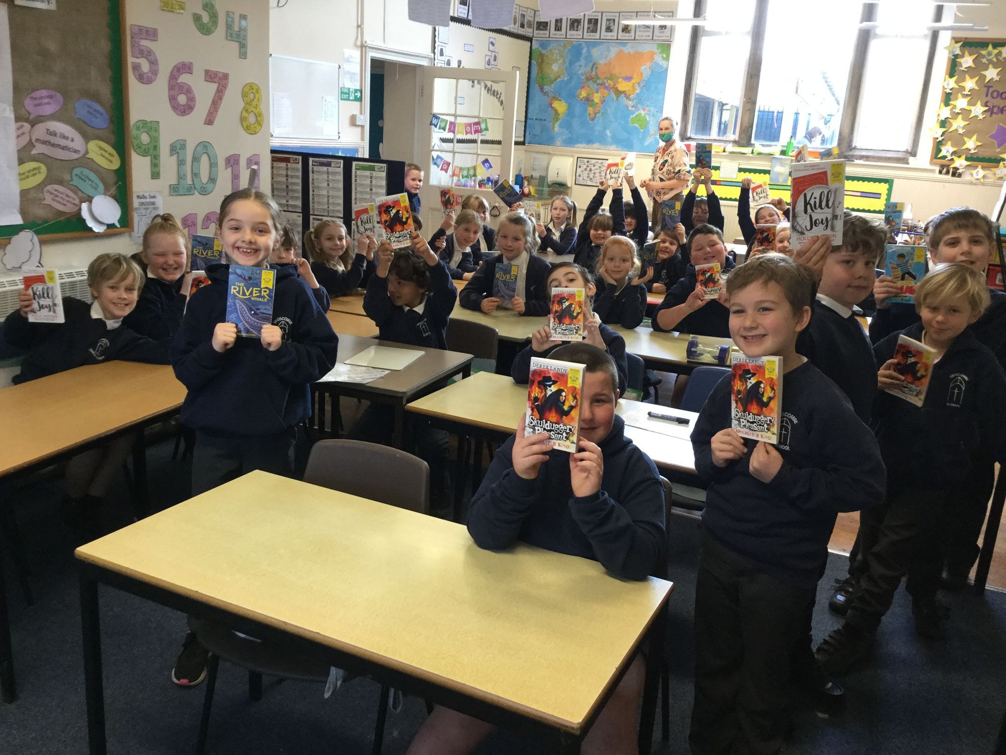 Wellow and Shoscombe pupils celebrate World Book Day both at home and at school
