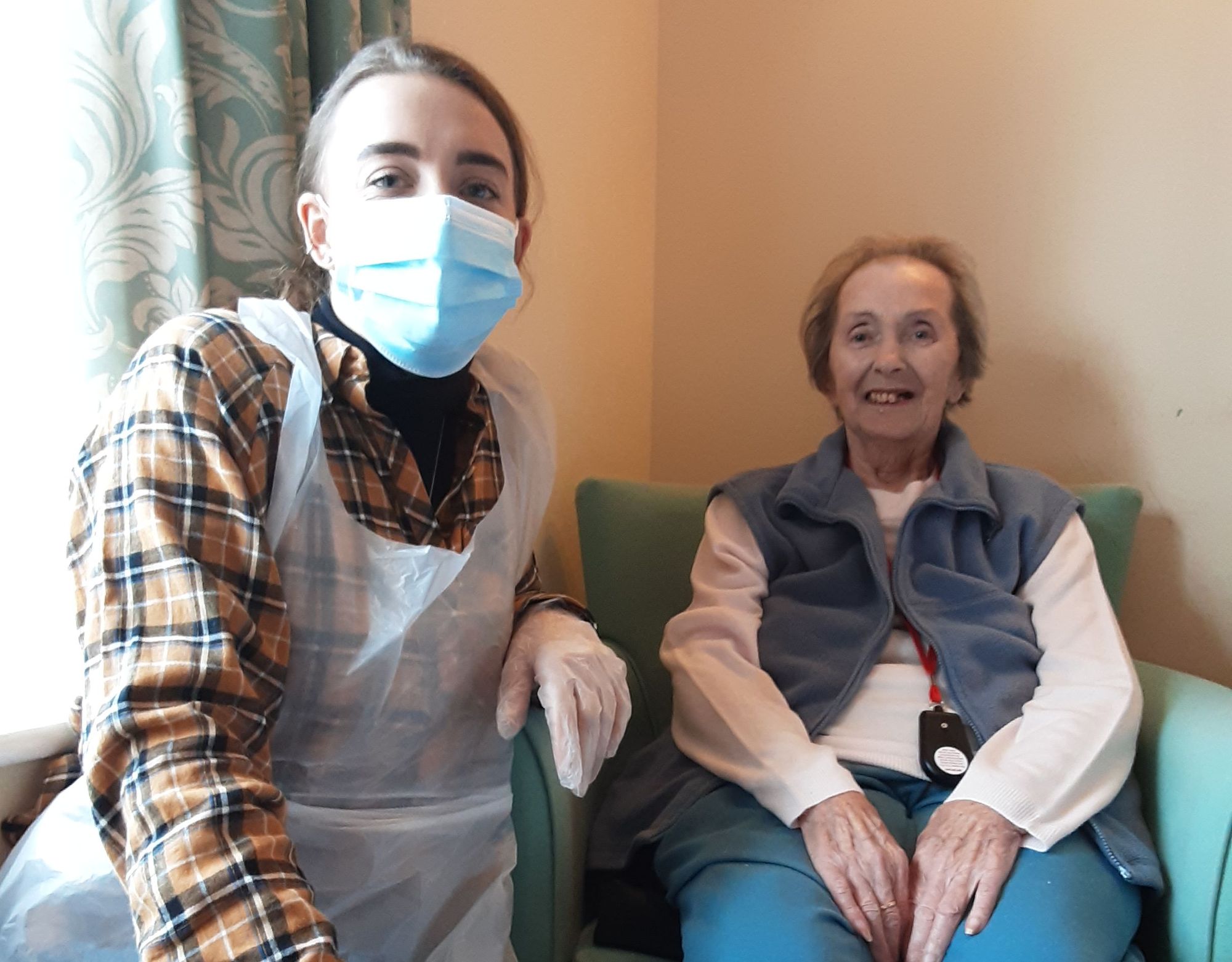 Wadhurst care home welcomes return to indoor visiting